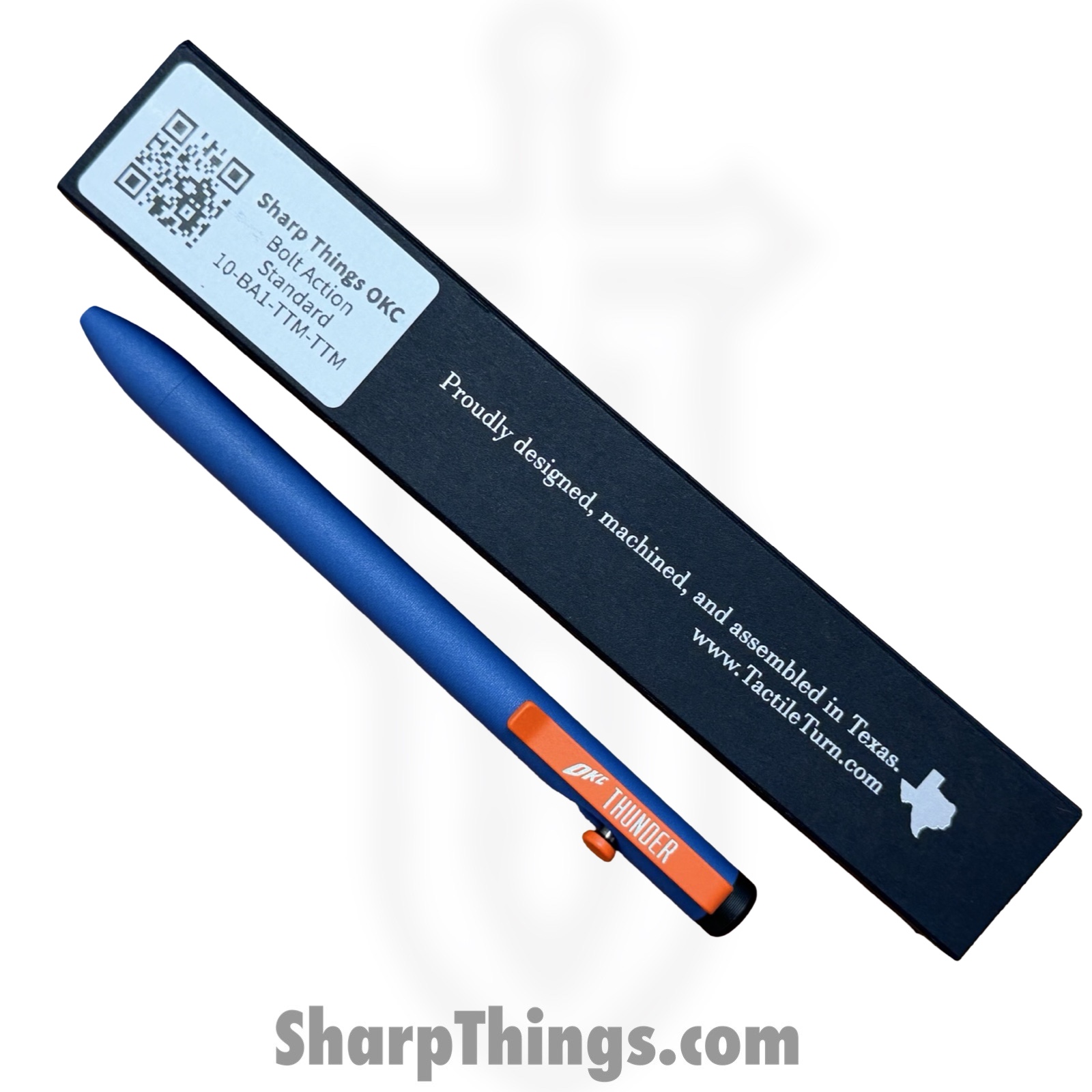 Tactile Turn - TT-OKC-001 - OKC Thunder Exclusive Bolt Action Standard - Coated Titanium - Blue / Orange - Image 10
