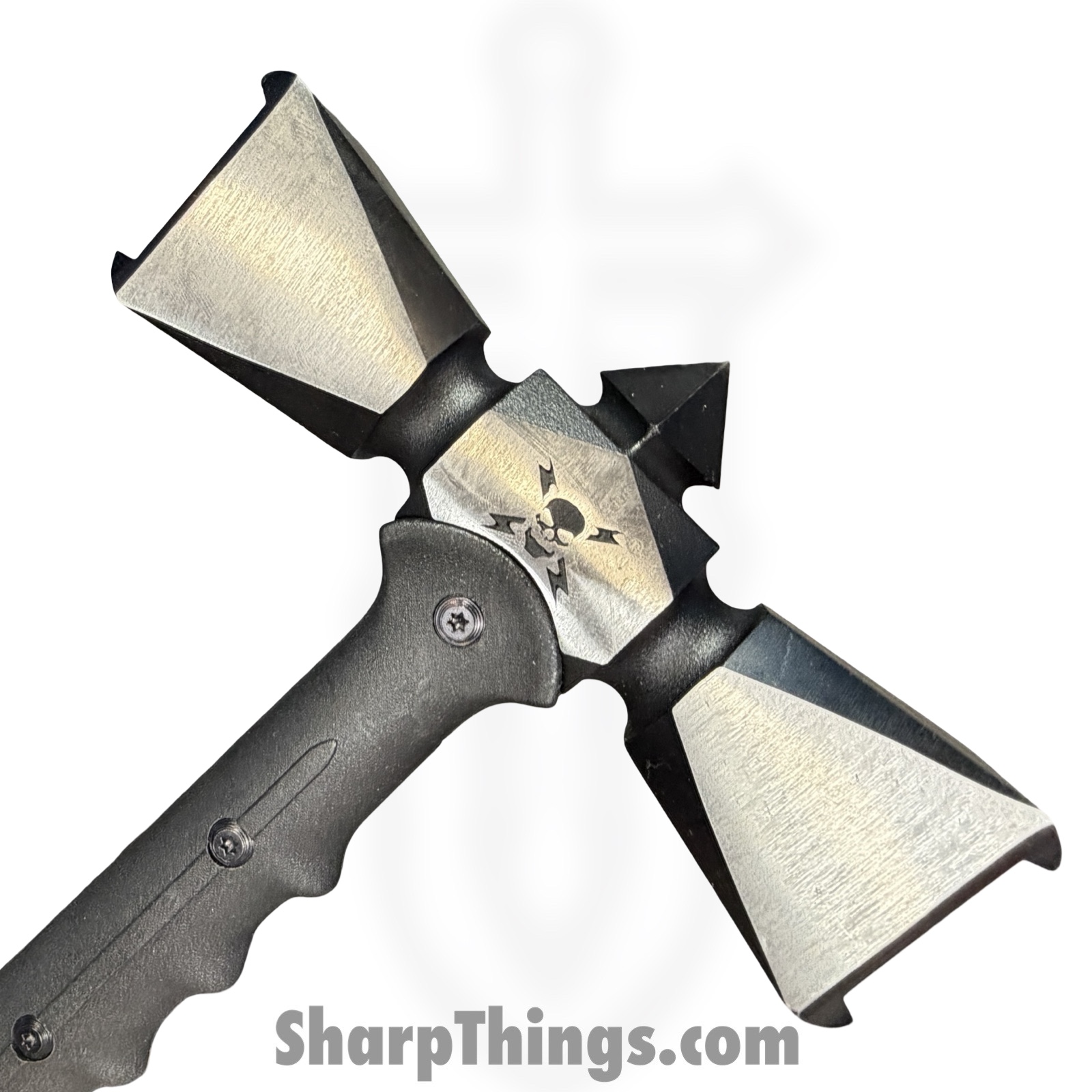 United Cutlery - UC3649 - Honshu Spiked War Hammer - 2Cr13 Two Tone - Nylon - Black - Image 3
