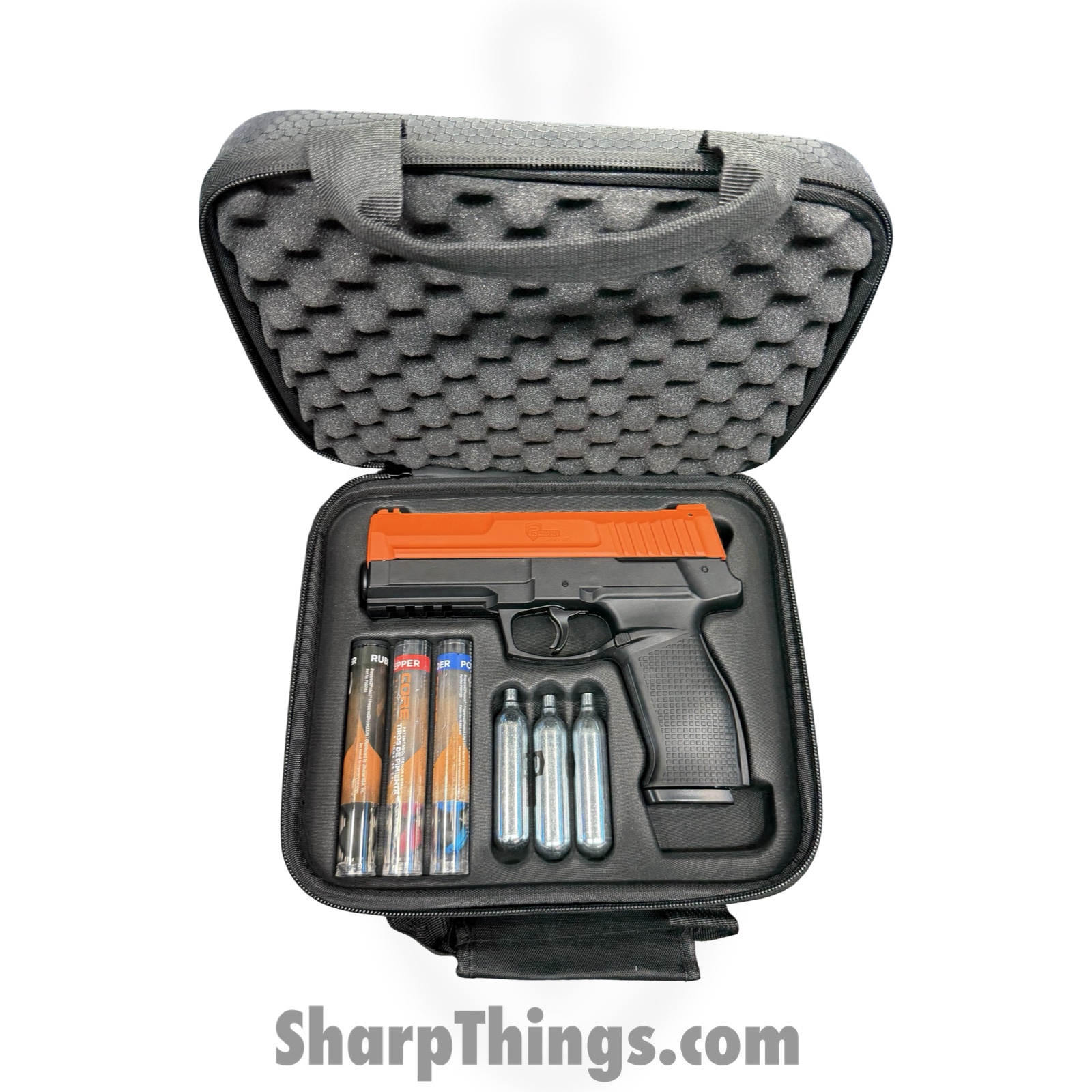 Umarex - 2292329 - P2P Secure 68P Pepper Defense Kit - Black / Orange - Image 7
