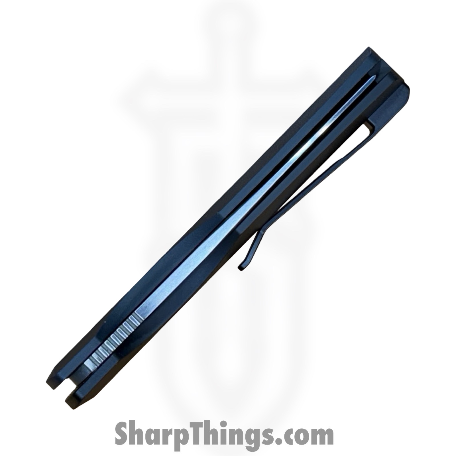 ProTech - VERO1210-LTD BLUE LINEN MIC - Vero Synapse Design - Automatic Knife - CPM MagnaCut Satin Drop Point - Linen Micarta - Blue - Image 3