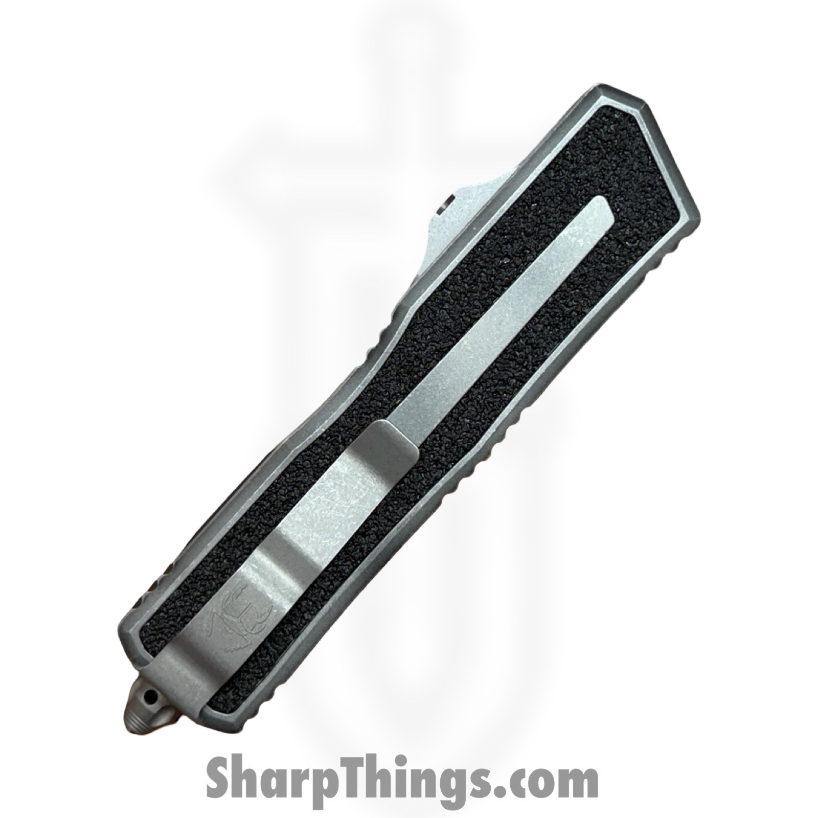Microtech - 1278-10APWME - Scarab II Gen III - OTF Auto - M390MK Apocalyptic S/E - 6061-T6 Aluminum - Weathered Metal - Image 4