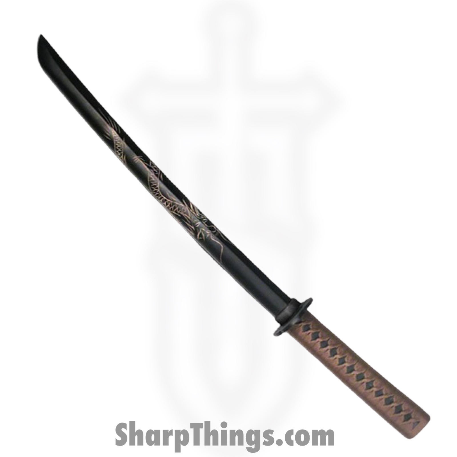 VOC - 1808D - Training Sword - Wood - Wood - Natural