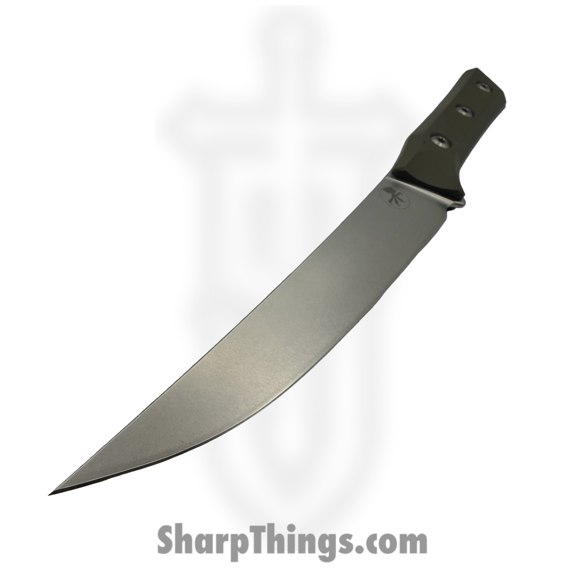 Microtech - 3100-10OD - 6.125" Boning Knife - Fixed Blade Knife - M390MK Stonewash Boning - G-10 - OD Green - Image 2