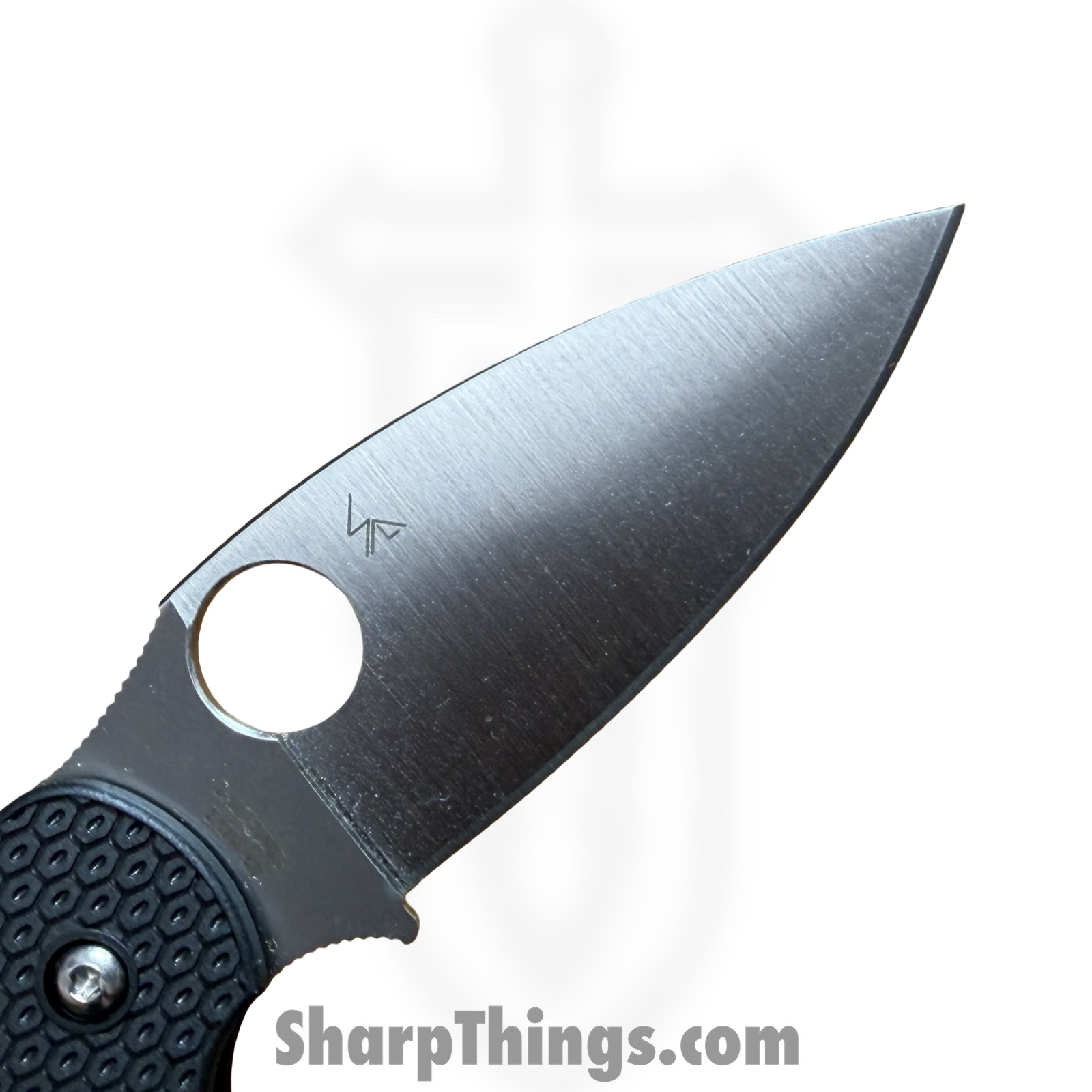 Spyderco - C123PBK - Sage 5 - Folding Knife - S30V Satin Spear Point - FRN - Black - Image 5