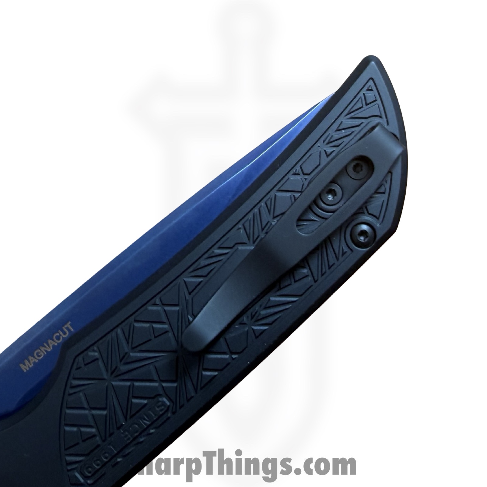ProTech - MX106-SB NEXUS - Mordax NEXUS - Folding Knife - CPM MagnaCut Sapphire Blue Drop Point - Aluminum - Black - Image 4