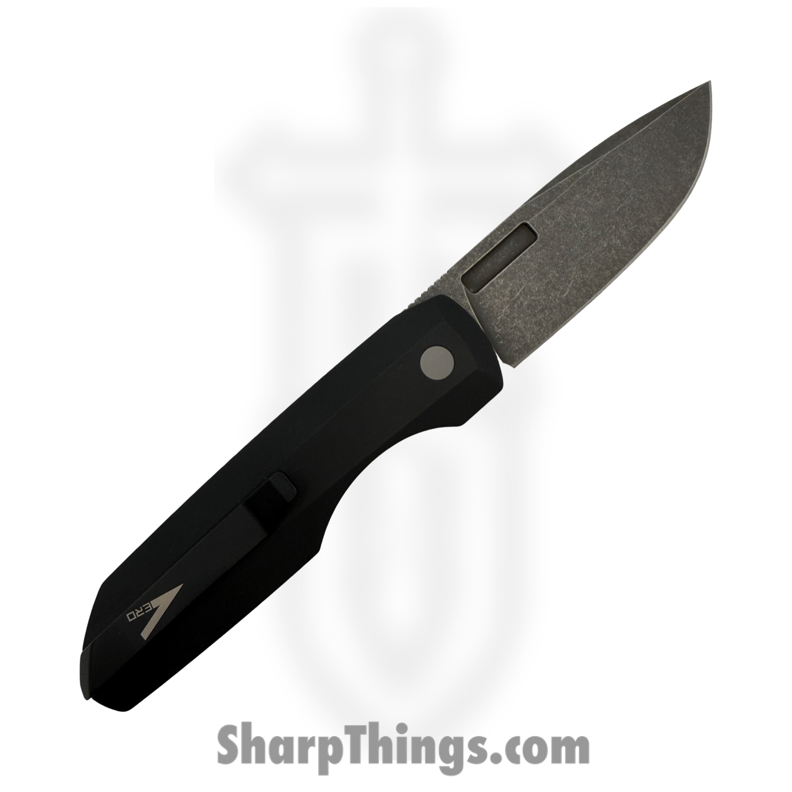 ProTech - VERO1211-AW Red Linen - Vero Synapse - Automatic Knife - CPM MagnaCut Acid Wash Drop Point - Linen Micarta - Red - Image 2
