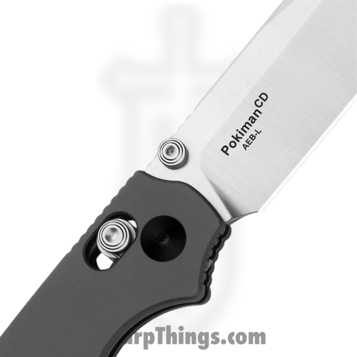 Kizer Cutlery - KIV3789A2 - Pokiman CD - Folding Knife - AEB-L Satin Drop Point - Aluminum - Gray - Image 4