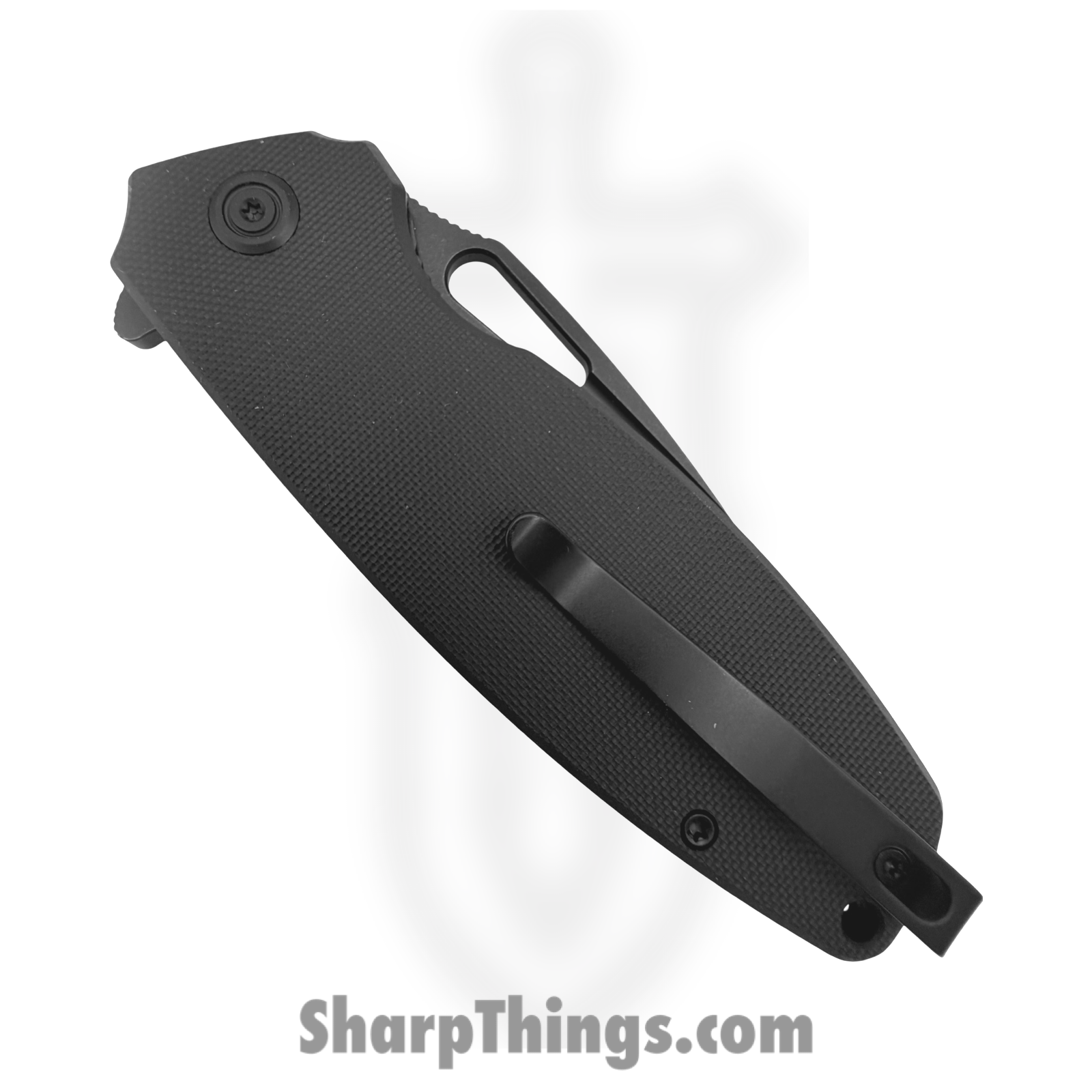 Kubey - KUB322T - Tityus - Folding Knife - D2 Blackwash Drop Point - G10 - Black - Image 4