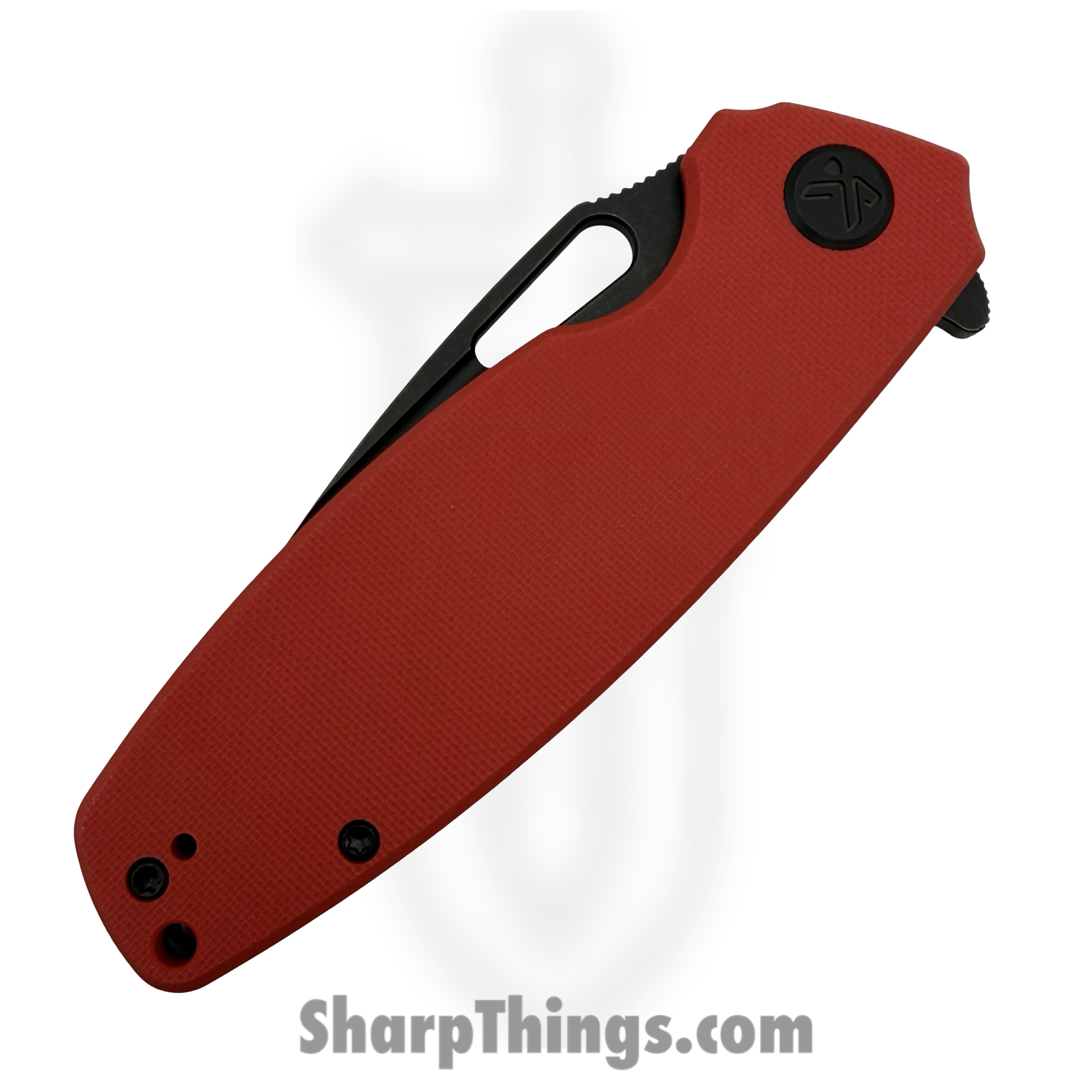 Kubey - KUB322Y - Tityus - Folding Knife - D2 Blackwash Drop Point - G10 - Red - Image 3
