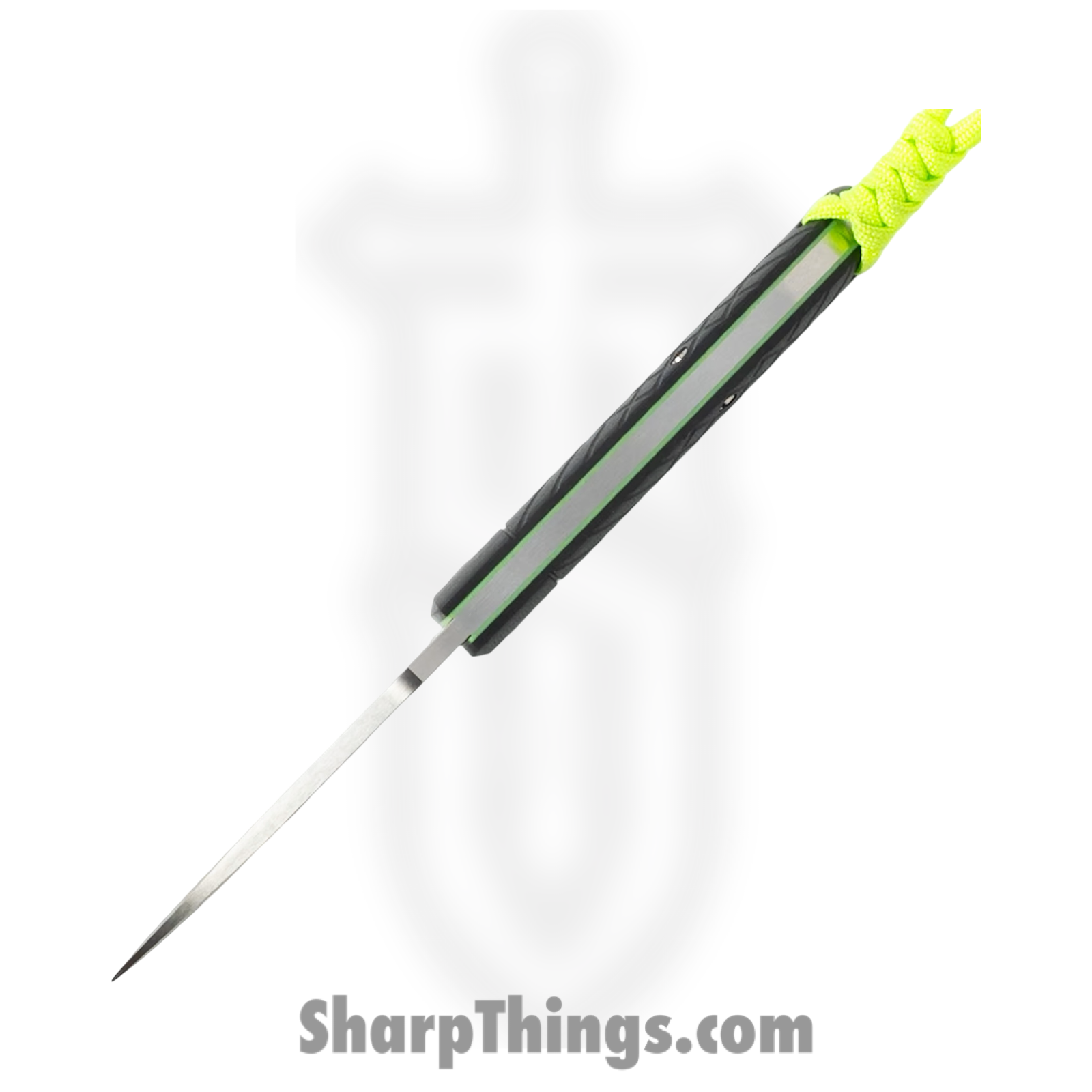 Jack Wolf Knives - TIMBE-01-G10-BLK-CH2 - Timber Jack - Folding Knife - 154CM Satin Drop Point - G10 - Black Cross Hatch 2 - Image 3