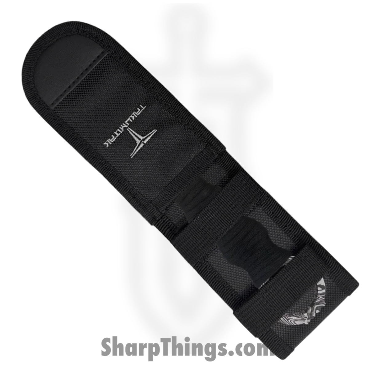 Takumitak - TKF102BK-CS - Defender - Fixed Blade Knife - 3Cr13 SS Acid Etched Spear Point - Paracord Wrapped - Black - Image 6