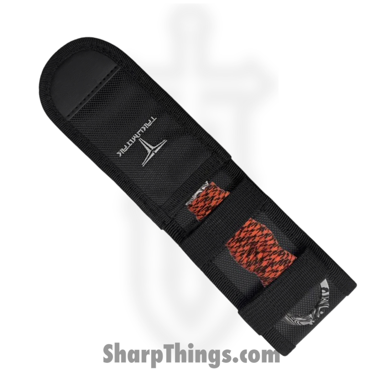 Takumitak - TKF102OR-CS - Defender - Fixed Blade Knife - 3Cr13 SS Acid Etched Spear Point - Paracord Wrapped - Orange - Image 6