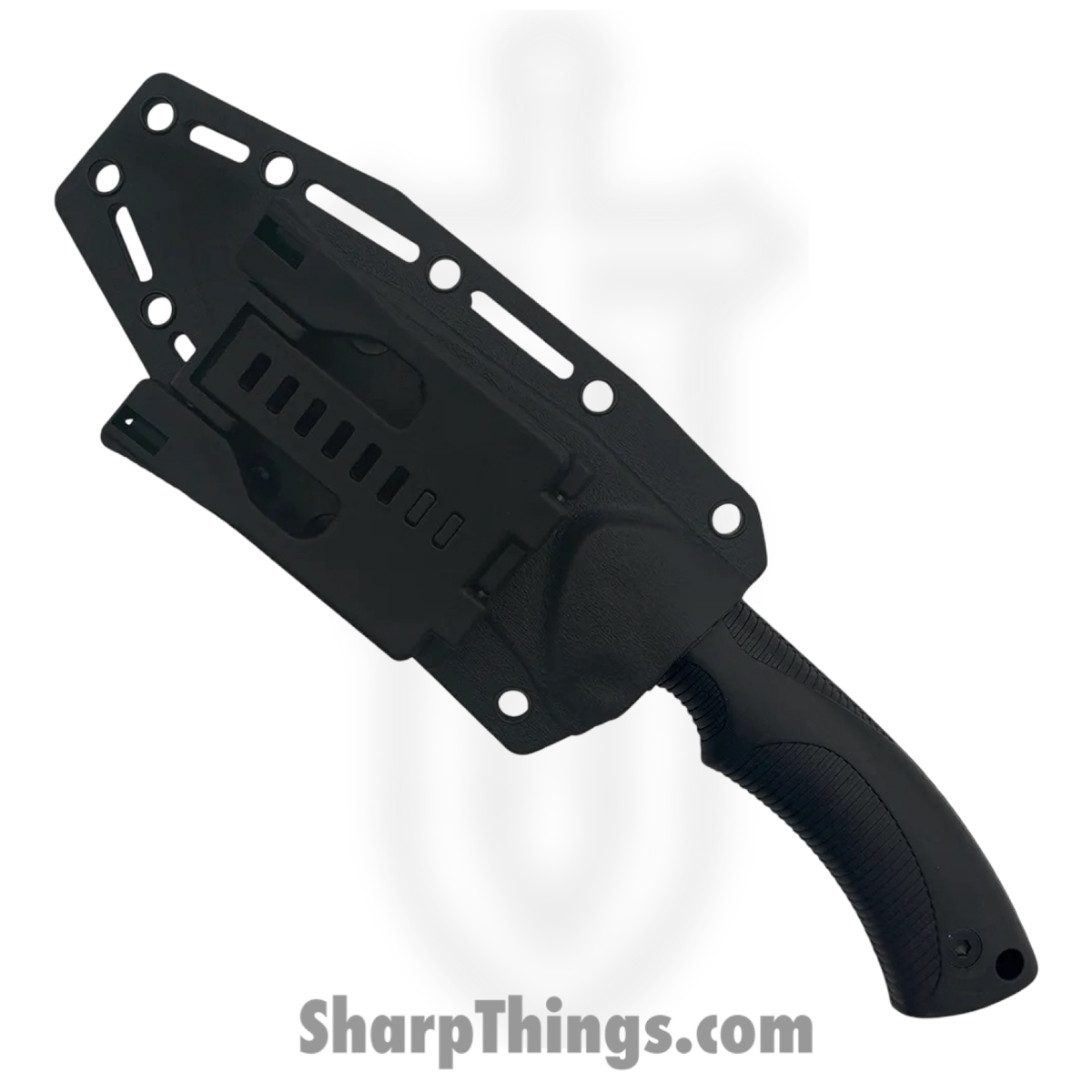 Takumitak - TKF306-CS - Fit - Fixed Blade Knife - 3Cr13 SS Coated Clip Point - FRN - Black - Image 5