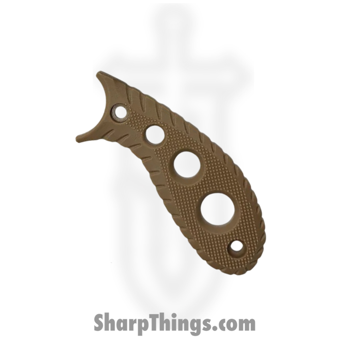 Takumitak - TKF3S01 - Skinner - Fixed Blade Knife - 3Cr13 SS Coated Straight Back - FRN - Black - Image 6