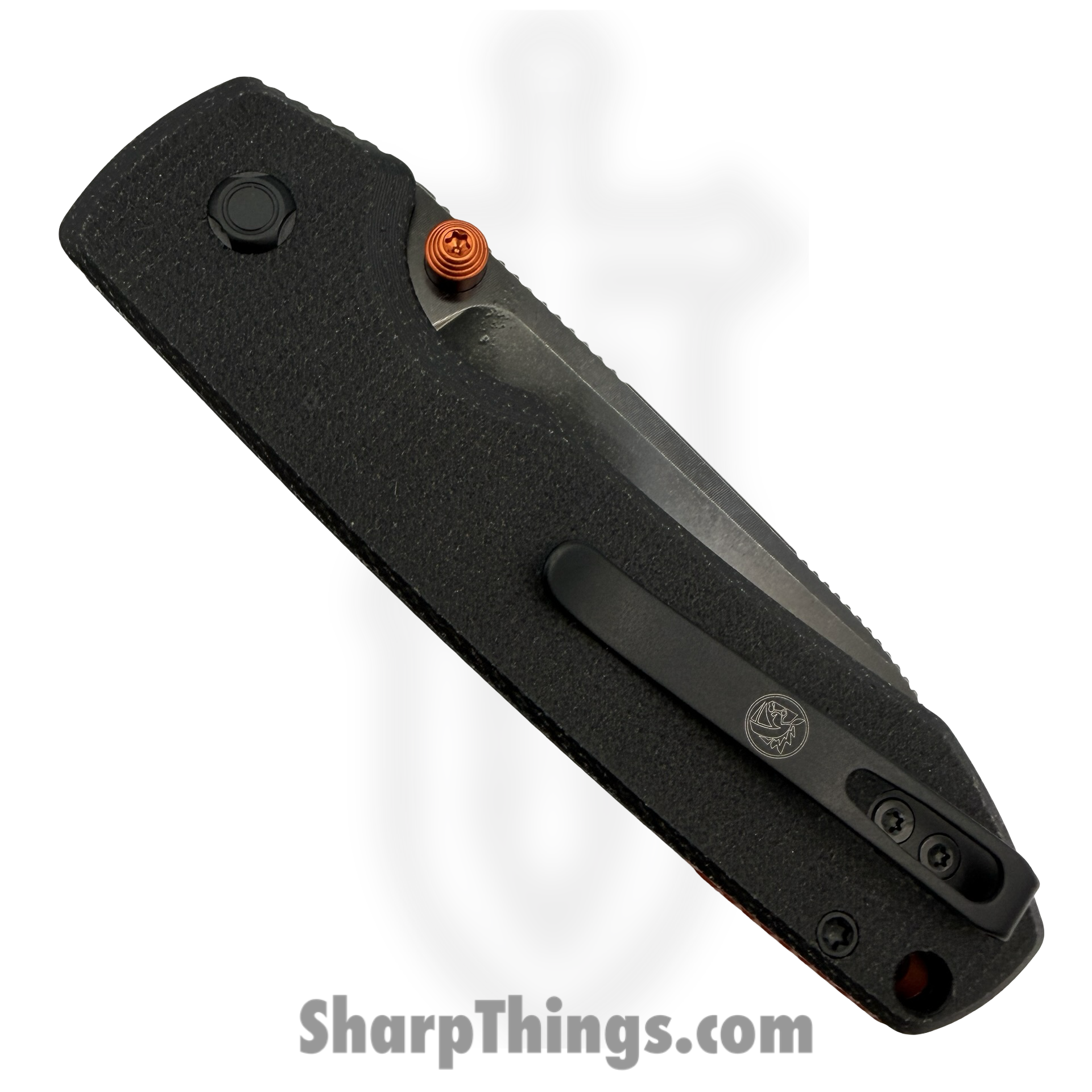 Vosteed - VOSA2902 - Raccoon - Folding Knife - Nitro-V Coated Drop Point - Micarta - Black - Image 4