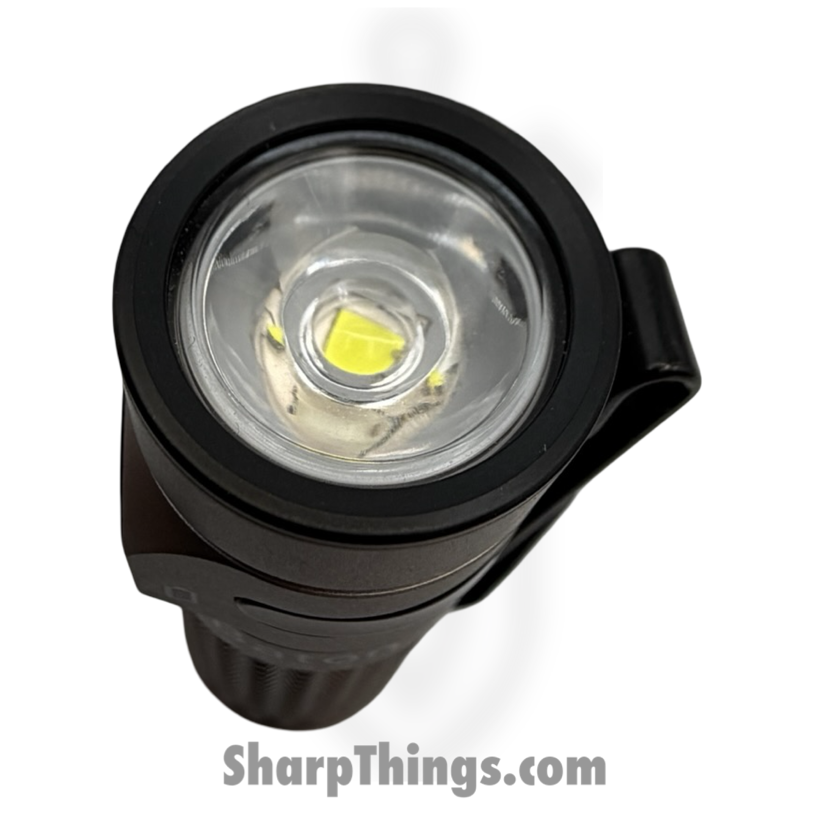 Olight - OLTBATON4KITTI - Baton 4 Premium Edition Flashlight with Charging Case - Titanium - Grey - Image 4