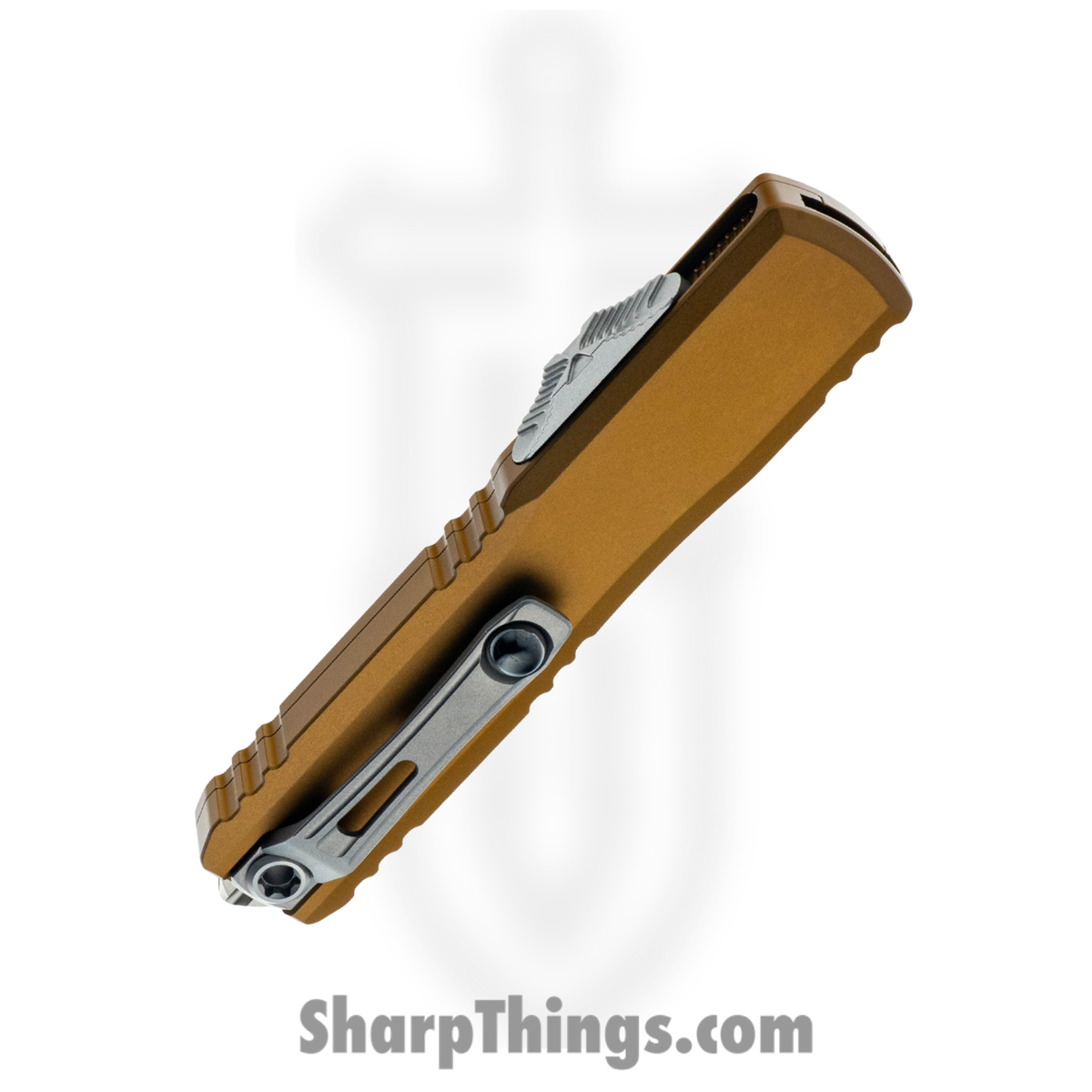 Microtech - 11234-10TA - Ultratech Gen IV - OTF Auto - M390MK Stonewash Tanto - Aluminum - Tan - Image 5