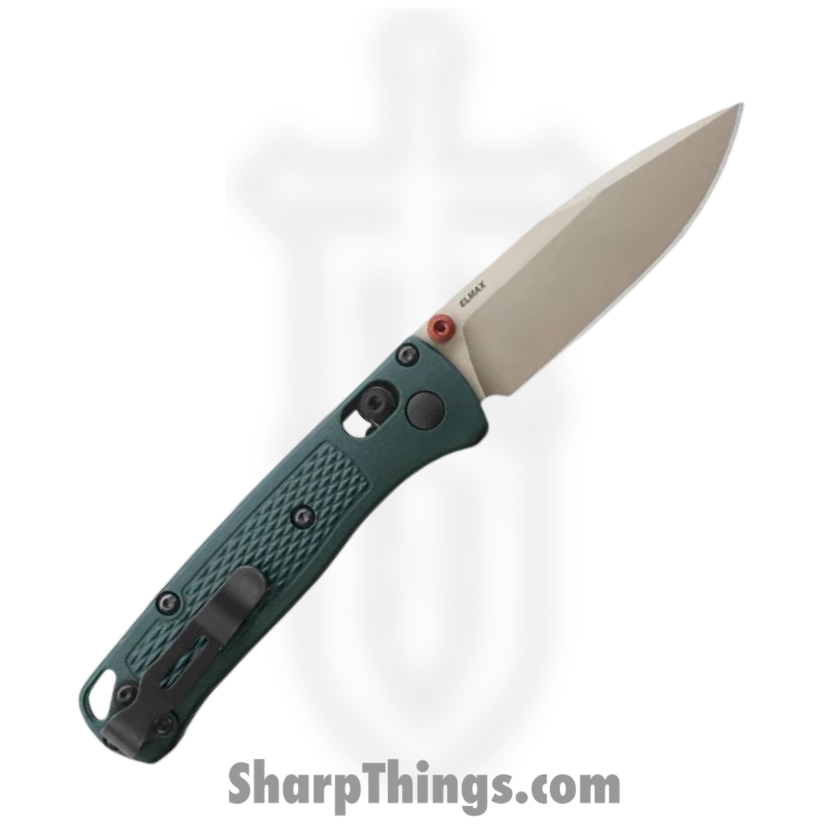 Benchmade - 533TN-2601 - Mini Bugout - Folding Knife - ELMAX Coated Drop Point - Grivory - Taiga Green - Image 2