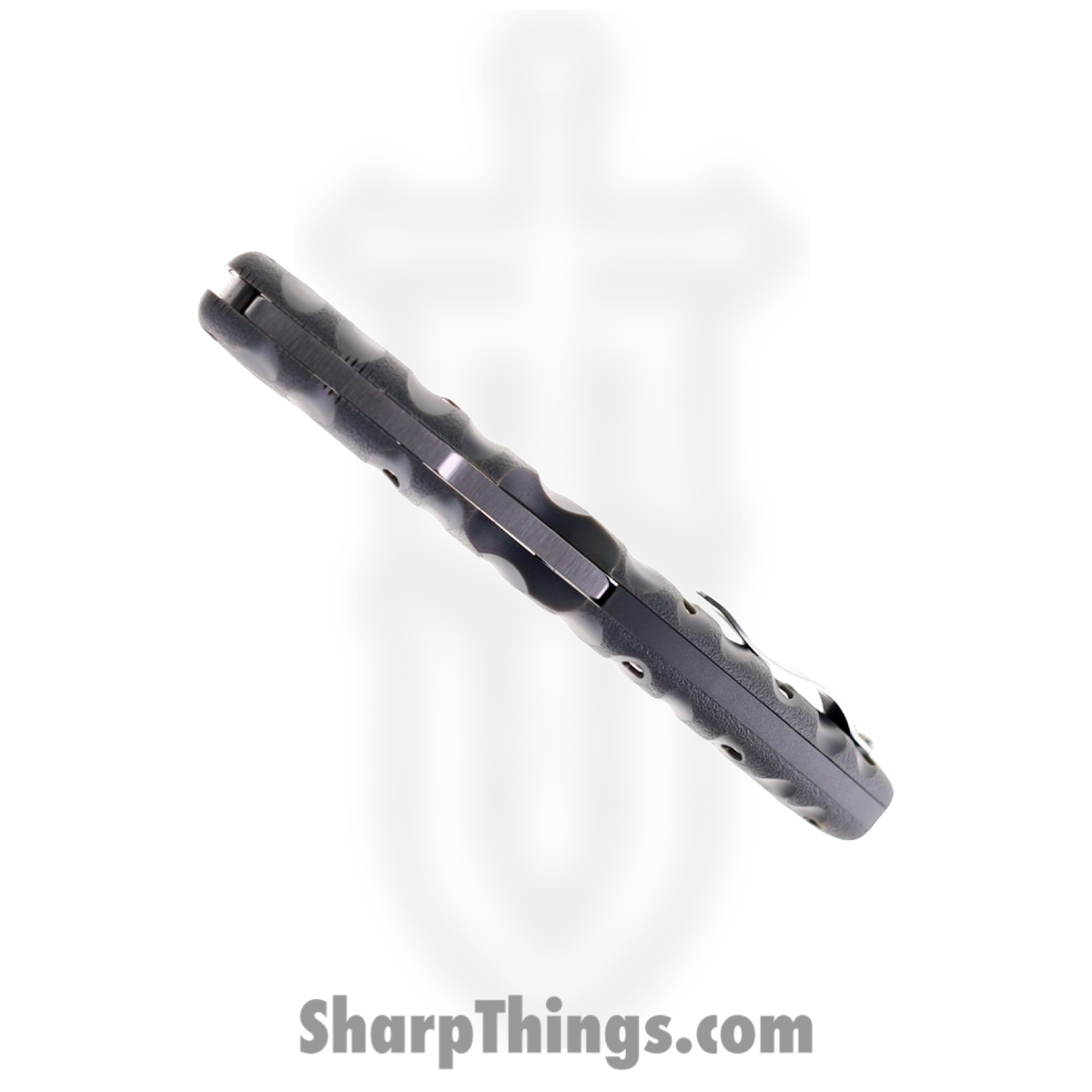 Cold Steel - CS21SS - Spartan - Folding Knife - AUS-10A Stonewash Kukri Serrated - Griv-Ex - Gray - Image 6