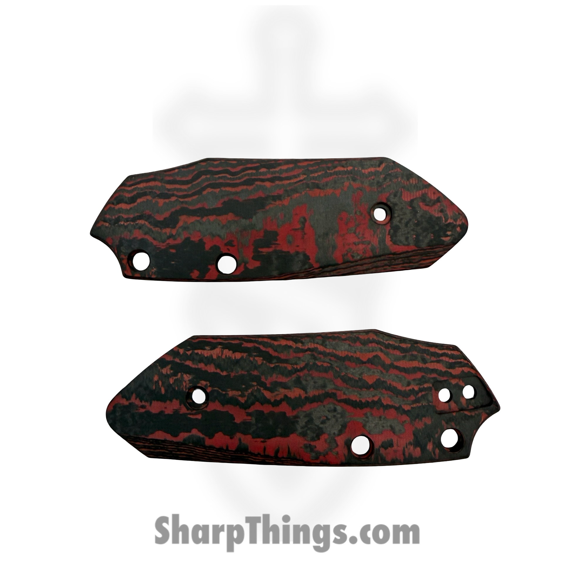 Sparrow Knife Co. - SKCSTRXSCLVF - Strix Scales - Carbon Fiber - Lava Flow - Image 3