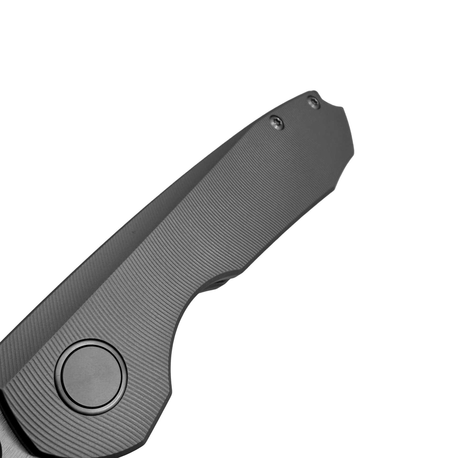 Sparrow Knife Co. - SKCSTRXTIXTIMIC - Strix - CPM S90V Satin Sheepsfoot - Titanium - Gray - Image 5