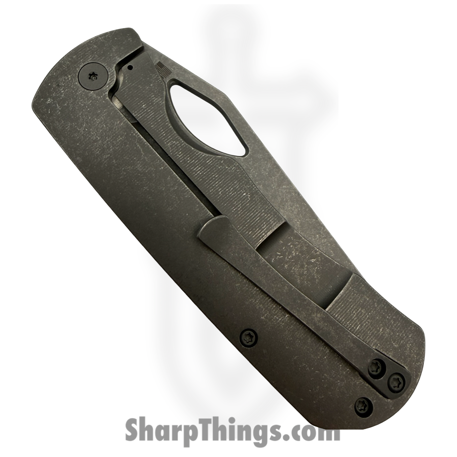 McNees - McDixPJSTONE - Dixon Base - Folding Knife - CPM MagnaCut Atomic Drop Point - Titanium - Natural - Image 5
