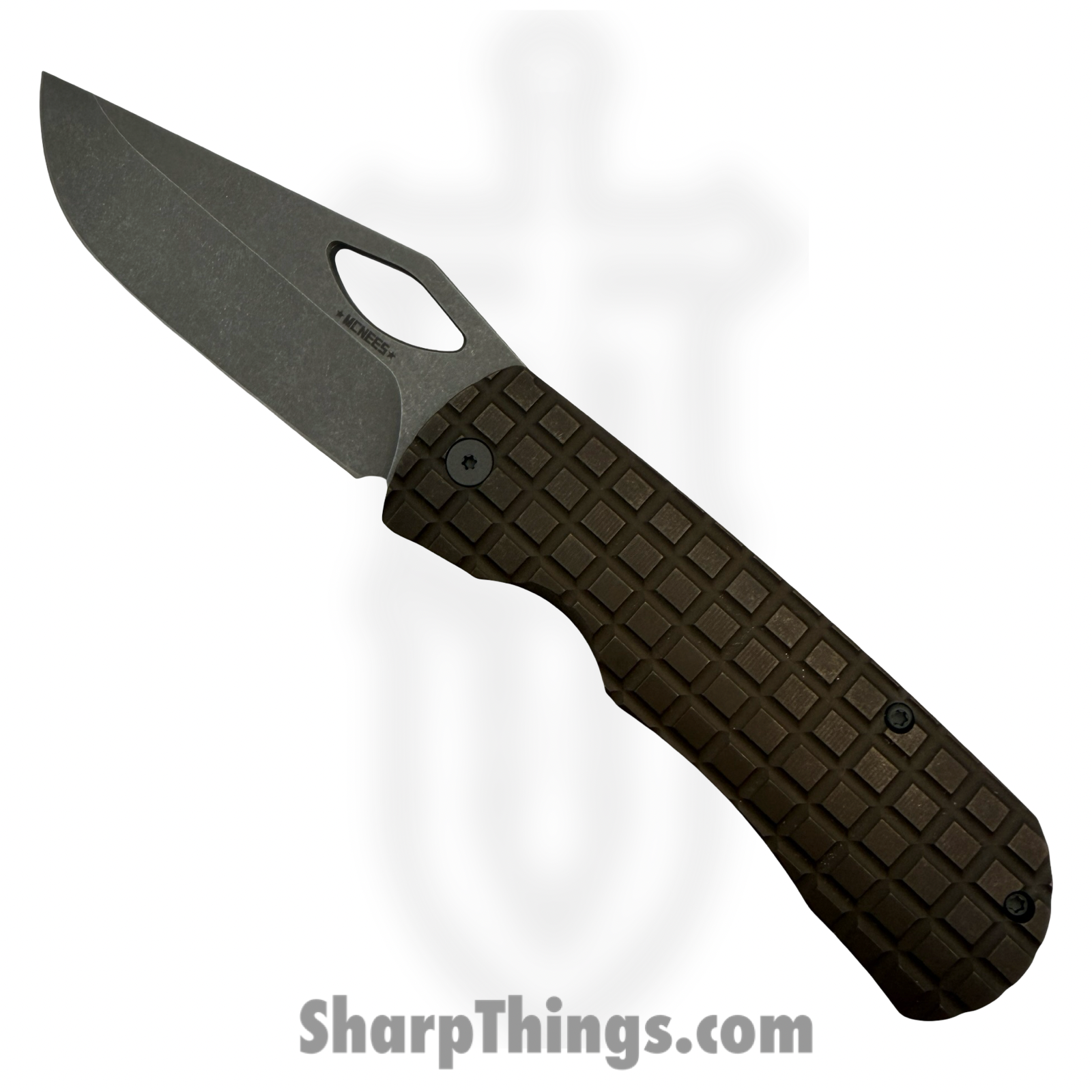 McNees - McDixFragBrnz - Dixon Frag - Folding Knife - CPM MagnaCut Atomic Drop Point - Titanium - Bronze