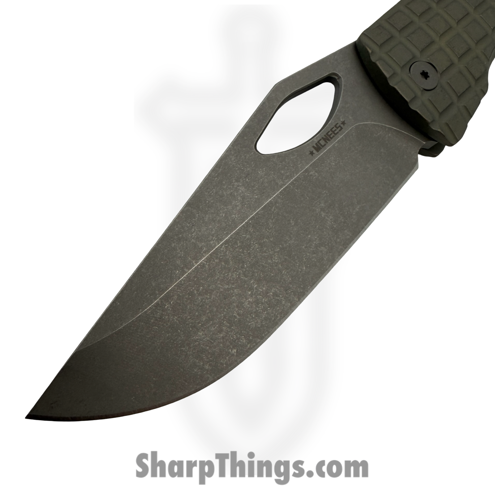 McNees - McDixFragGrn - Dixon Frag - Folding Knife - CPM MagnaCut Two Tone Drop Point - Titanium - Green - Image 3