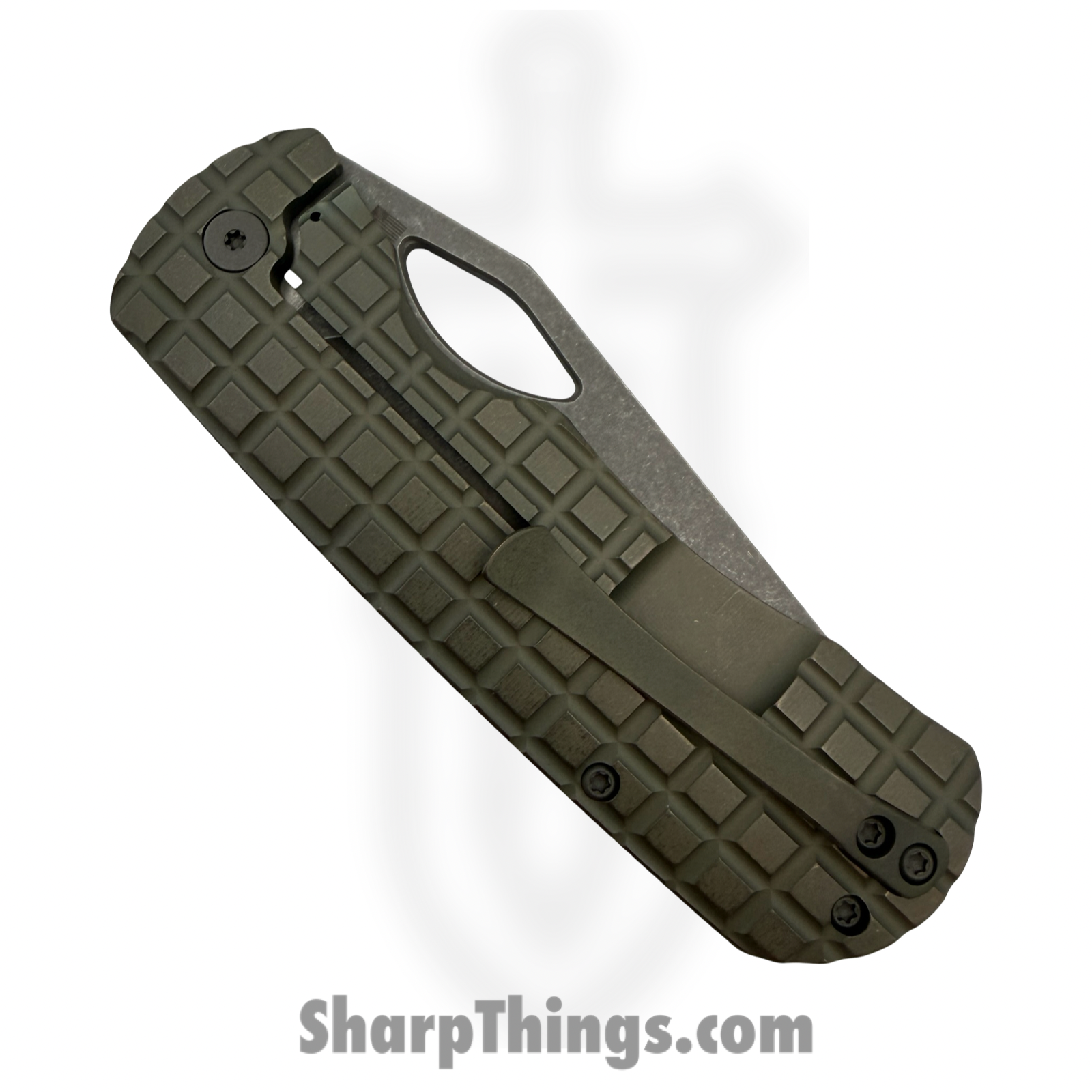 McNees - McDixFragGrn - Dixon Frag - Folding Knife - CPM MagnaCut Two Tone Drop Point - Titanium - Green - Image 4