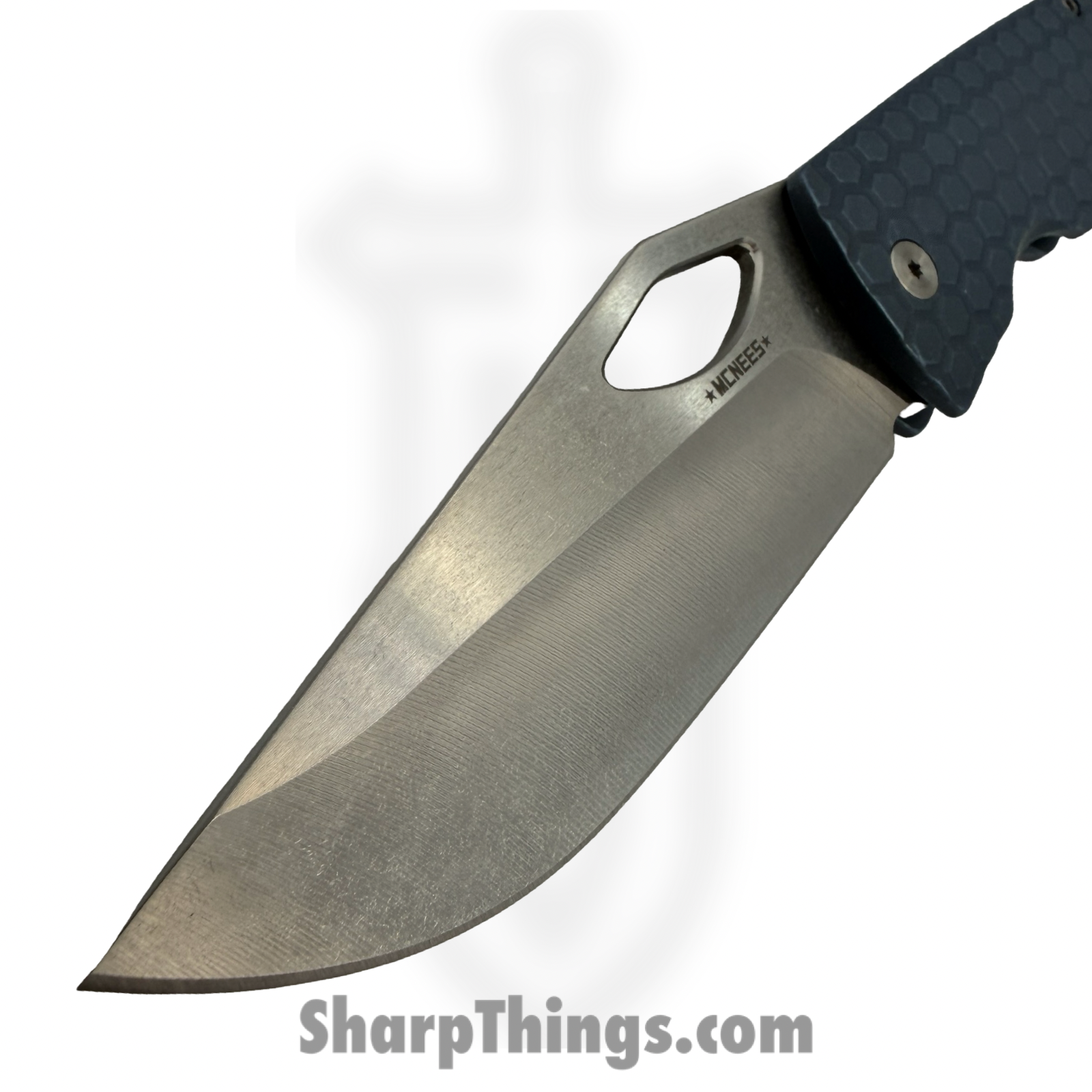 McNees - McDixHcBlu - Dixon Honeycomb - Folding Knife - CPM MagnaCut Two Tone Drop Point - Titanium - Blue - Image 3
