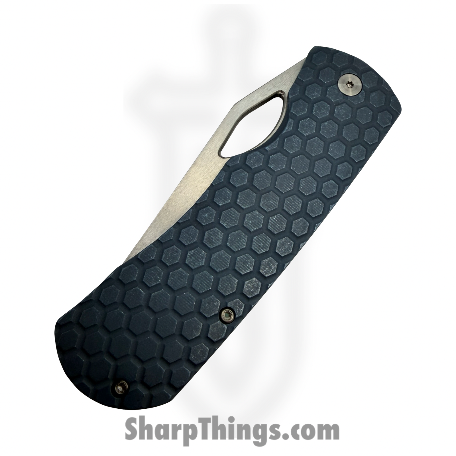 McNees - McDixHcBlu - Dixon Honeycomb - Folding Knife - CPM MagnaCut Two Tone Drop Point - Titanium - Blue - Image 5