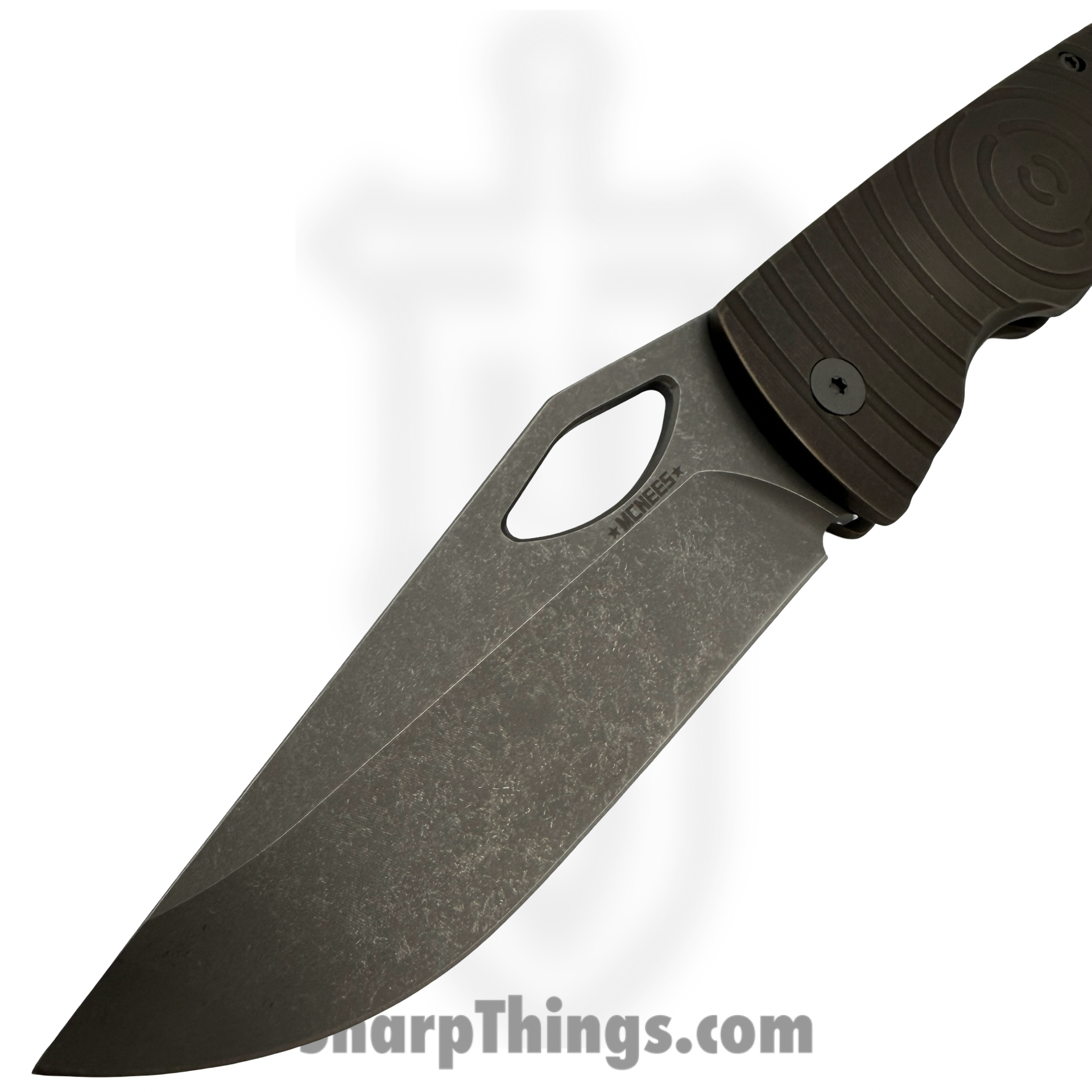 McNees - McDixShockBrnz - Dixon Shockwave - Folding Knife - CPM MagnaCut Atomic Drop Point - Titanium - Bronze - Image 4