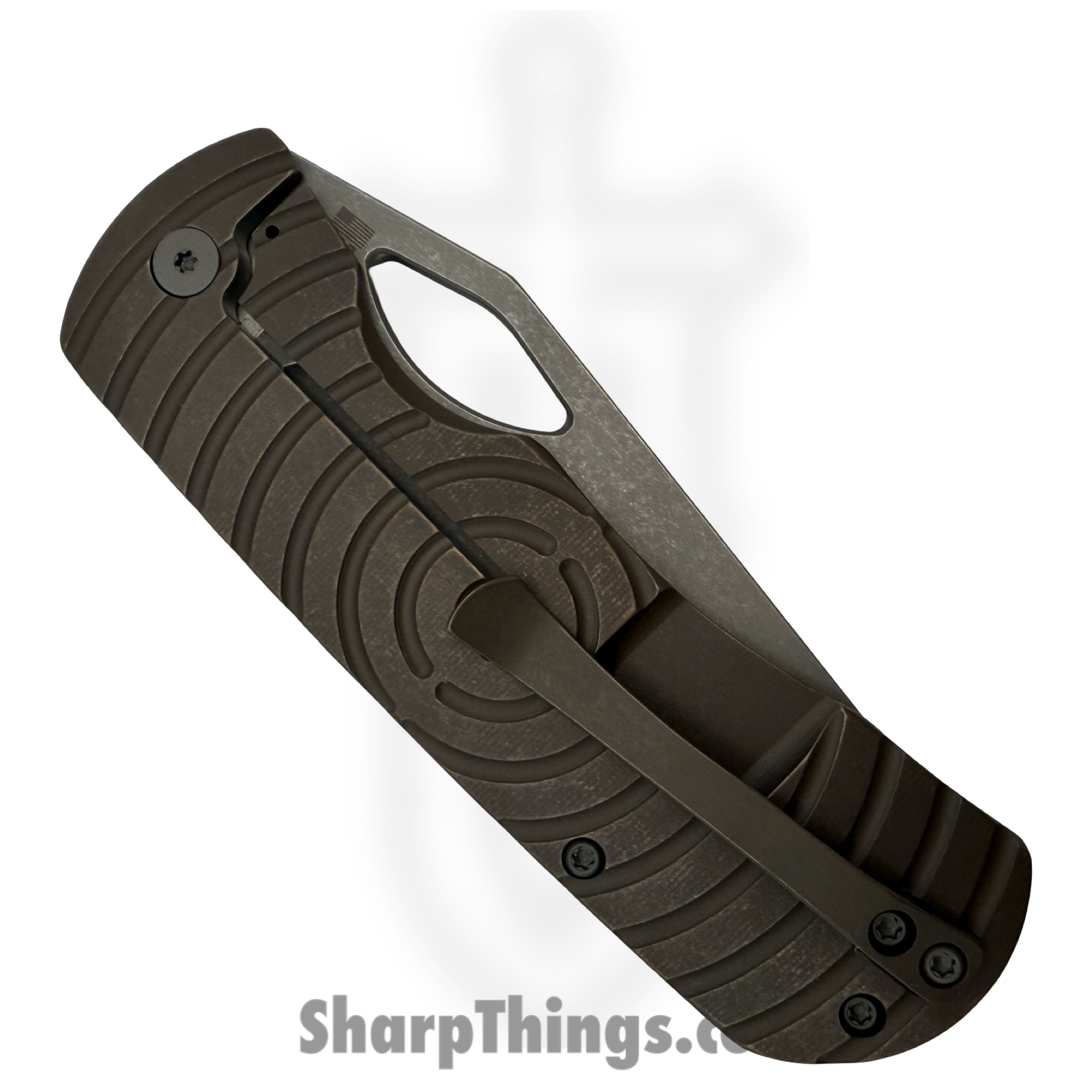 McNees - McDixShockBrnz - Dixon Shockwave - Folding Knife - CPM MagnaCut Atomic Drop Point - Titanium - Bronze - Image 5