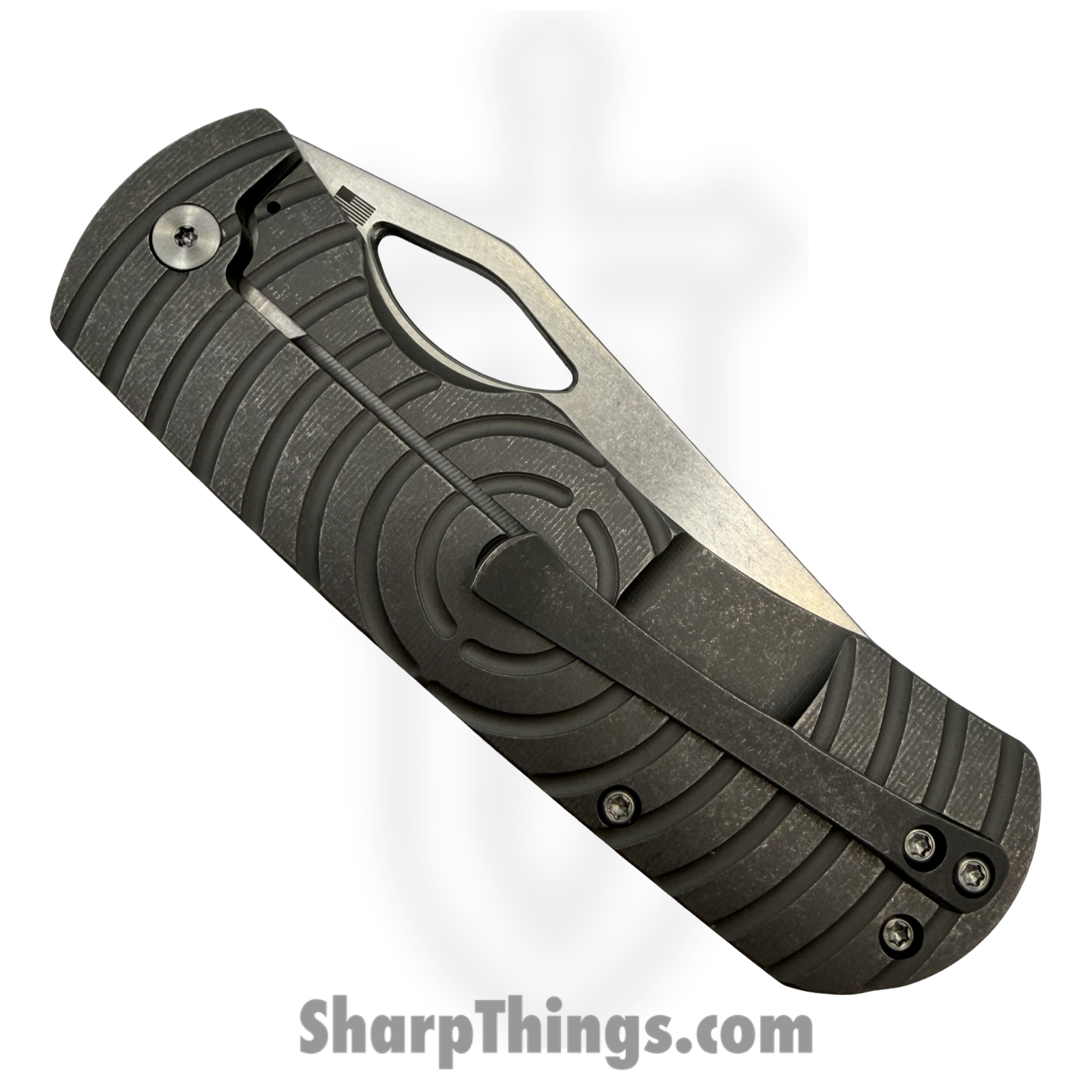 McNees - McDixShockSW - Dixon Shockwave - Folding Knife - CPM MagnaCut Two Tone Drop Point - Titanium - Natural - Image 5