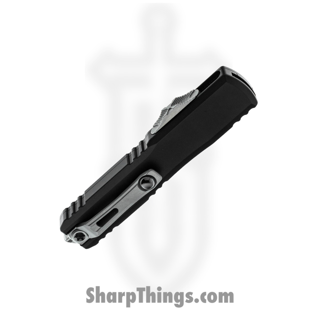 Microtech - 11214-11 - Ultratech Gen IV - OTF Auto - M390MK Stonewash Drop Point P/S - Aluminum - Black - Image 4