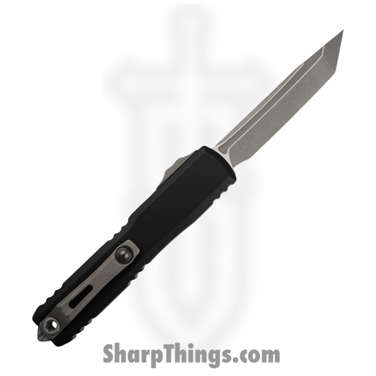 Microtech - 11234-10AP - Ultratech Gen IV - OTF Auto - M390MK Apocalyptic Tanto - Aluminum - Black - Image 2