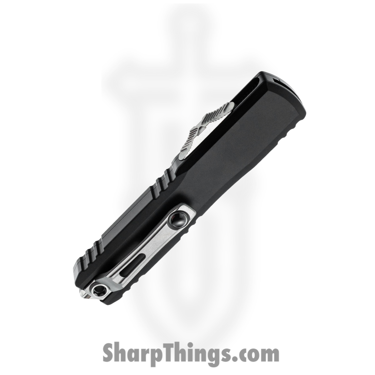 Microtech - 11234-11 - Ultratech Gen IV - OTF Auto - M390MK Stonewash Tanto P/S - Aluminum - Black - Image 4