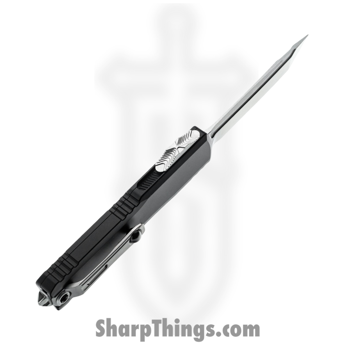 Microtech - 11234-11 - Ultratech Gen IV - OTF Auto - M390MK Stonewash Tanto P/S - Aluminum - Black - Image 5