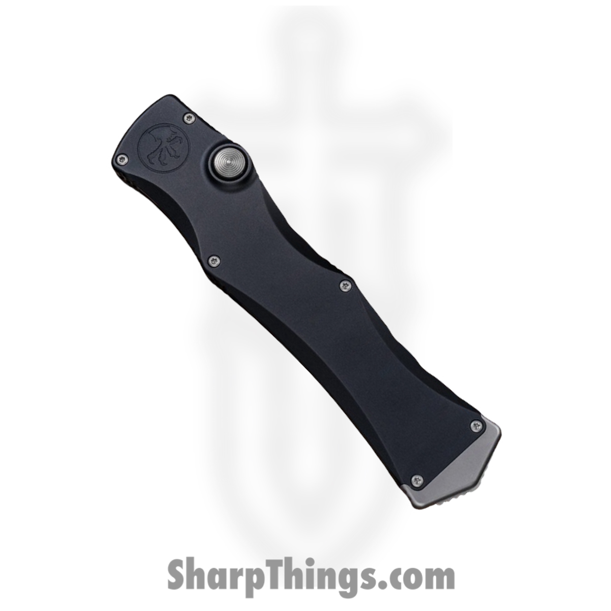 Microtech - 1151-10MS1 - Halo IV - OTF Auto - M390 Stonewash Tanto - Hardcoat Aluminum - Black - Image 3