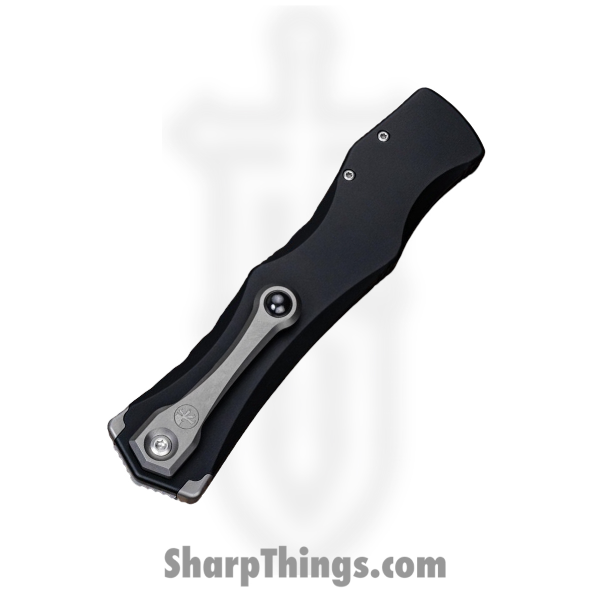 Microtech - 1151-10MS1 - Halo IV - OTF Auto - M390 Stonewash Tanto - Hardcoat Aluminum - Black - Image 7