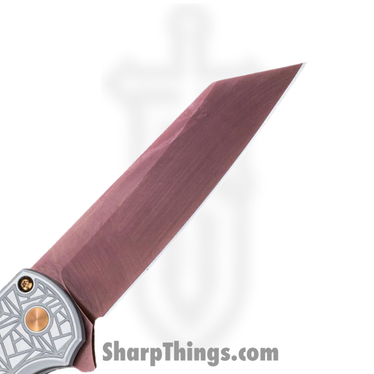 ProTech - 2026.Malibu.Custom.003 - Malibu - Folding Knife - CPM MagnaCut Copper Rose Reverse Tanto - "Nexus" 17-4 Steel - Satin/Tumbled - Image 3