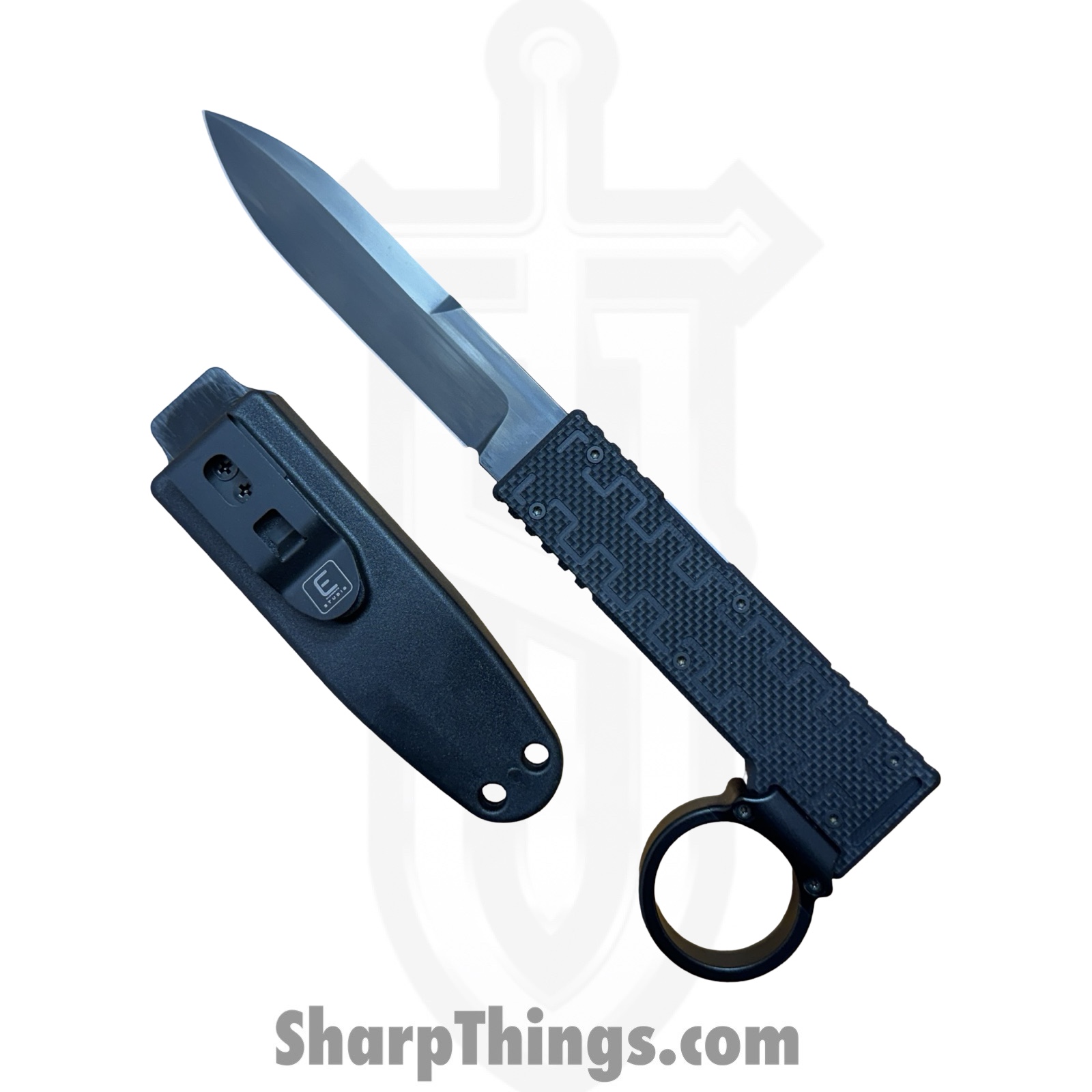 Elishewitz Studio - BB-SE-BKG10 - Black Box - Knife Other - 20CV Coated - 7075 Aluminum, G10 Scales - Black