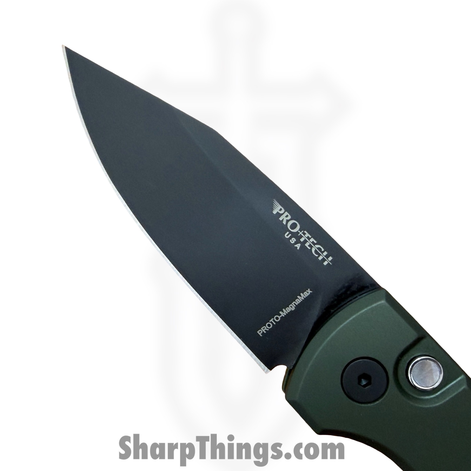 ProTech - BST26.Scapegoat.1 - Scapegoat - Automatic Knife - MagnaMax Coated Clip Point - Aluminum - Green - Image 5