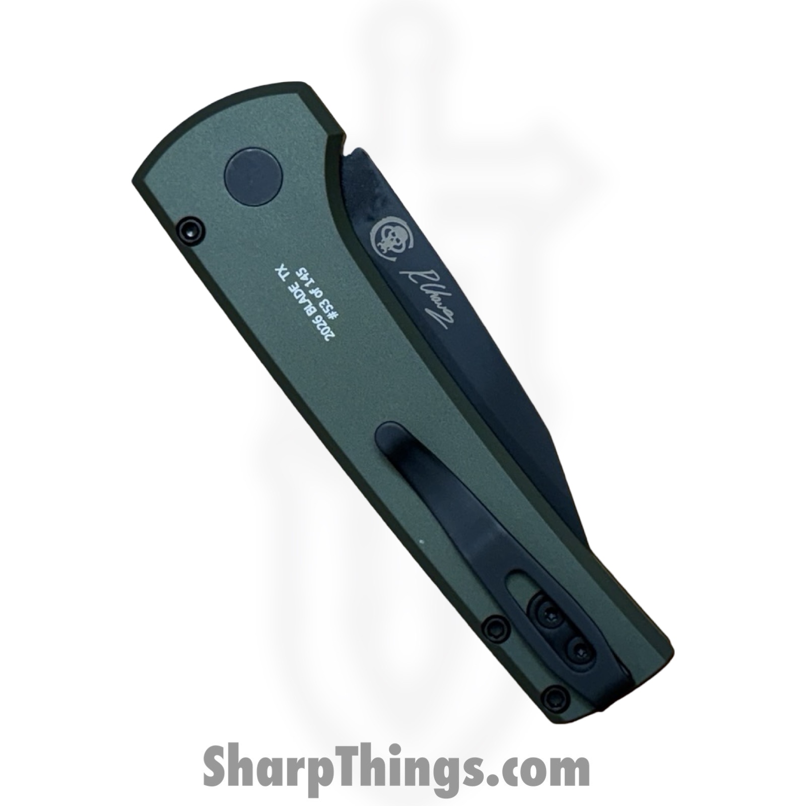 ProTech - BST26.Scapegoat.1 - Scapegoat - Automatic Knife - MagnaMax Coated Clip Point - Aluminum - Green - Image 6