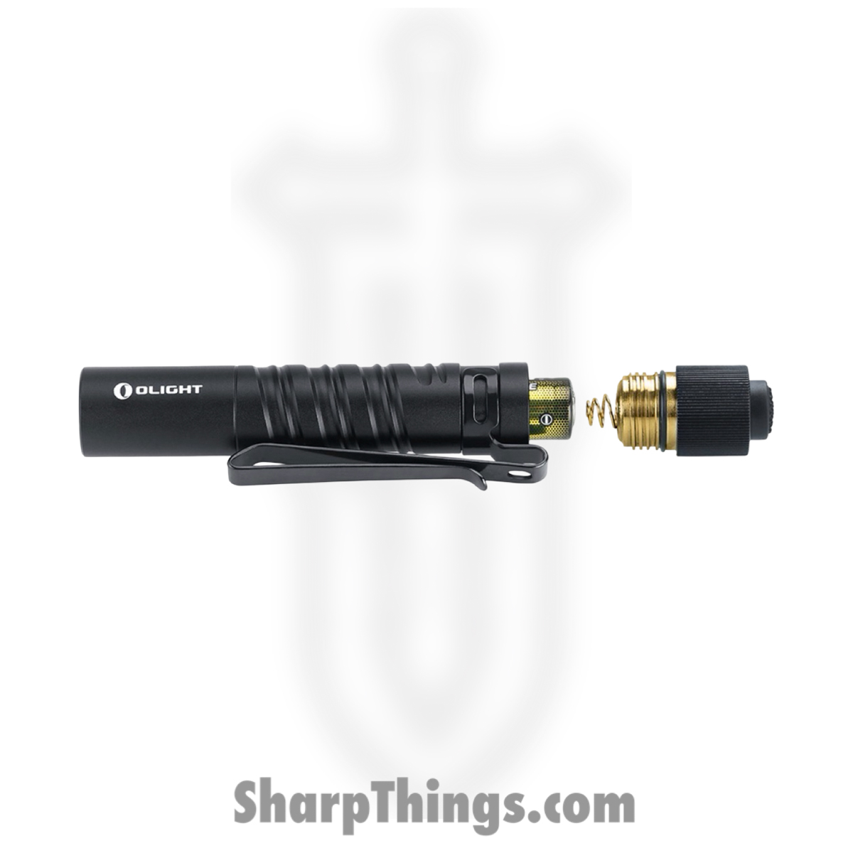 Olight - OLTI3TEOSBK - i3T EOS Mini Flashlight - Aluminum - Black - Image 4