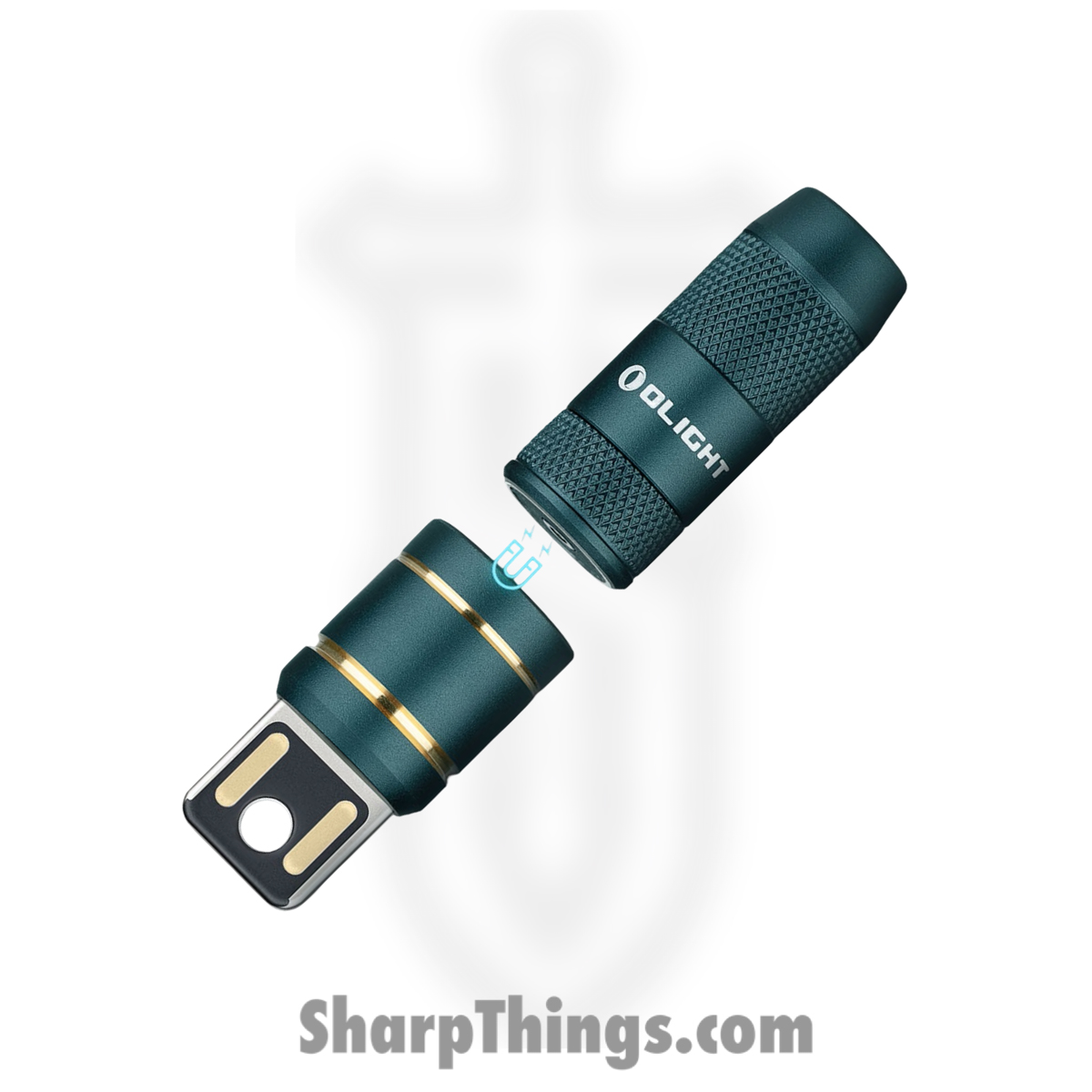 Olight - OLTIMINI2DB - iMini 2 Rechargeable Magnetic Light - Aluminum - Dream Blue - Image 2