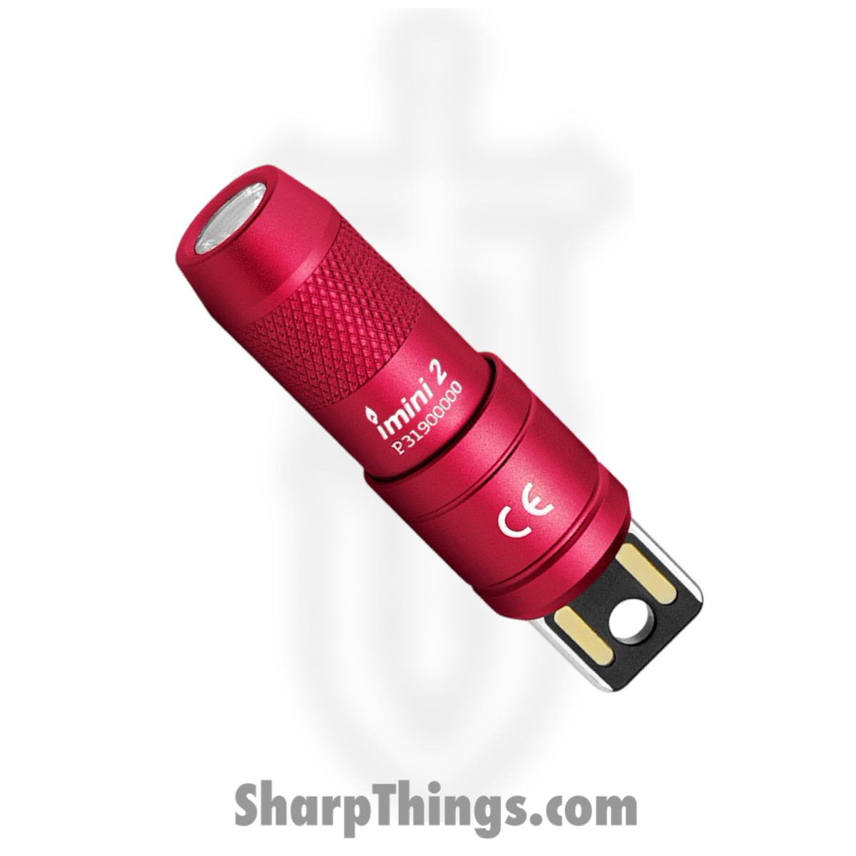 Olight - OLTIMINI2PR - iMini 2 Rechargeable Magnetic Light - Aluminum - Passionate Red
