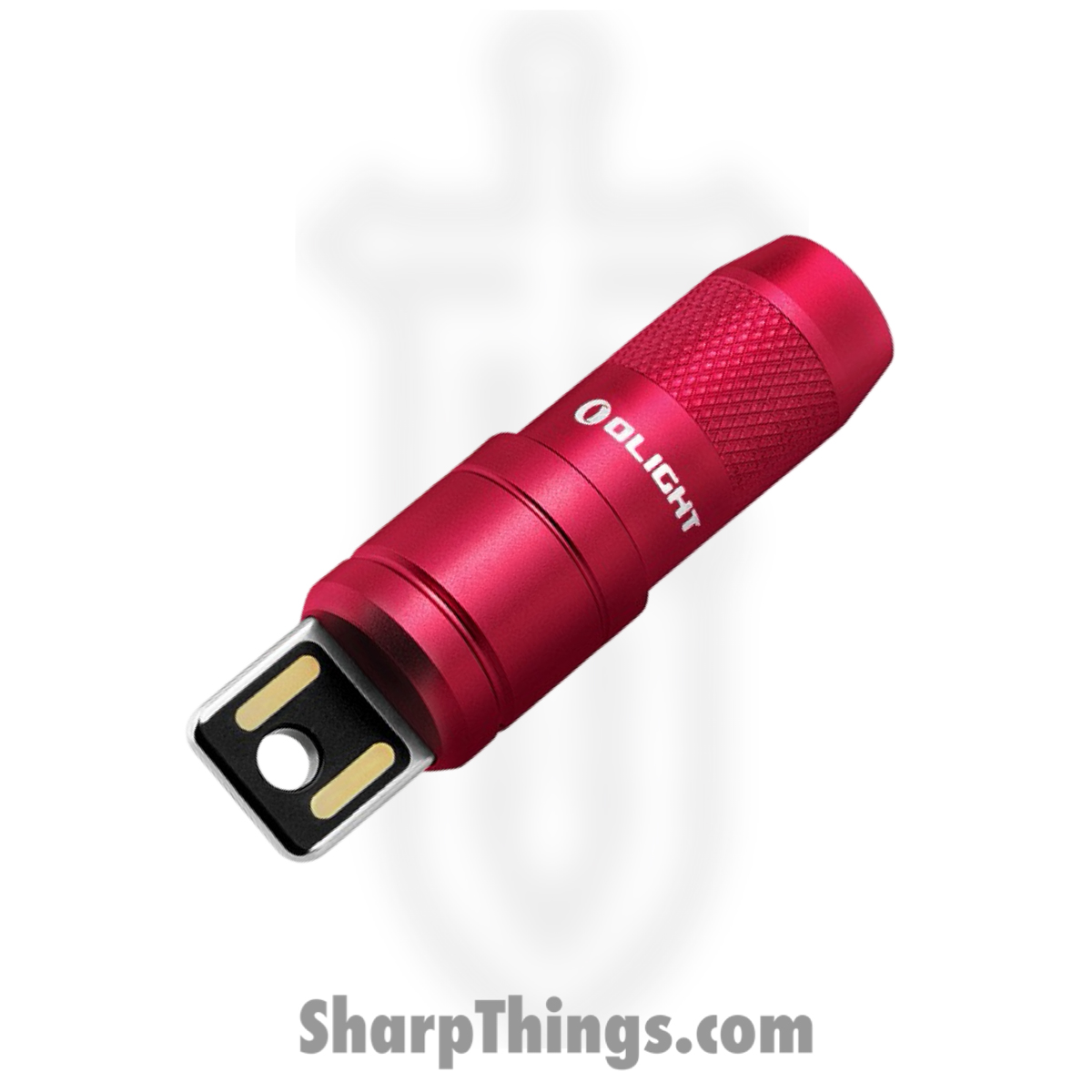 Olight - OLTIMINI2PR - iMini 2 Rechargeable Magnetic Light - Aluminum - Passionate Red - Image 2