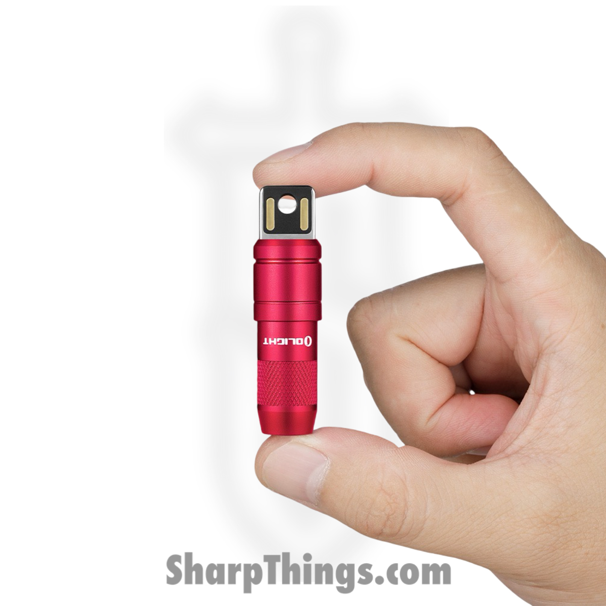 Olight - OLTIMINI2PR - iMini 2 Rechargeable Magnetic Light - Aluminum - Passionate Red - Image 4