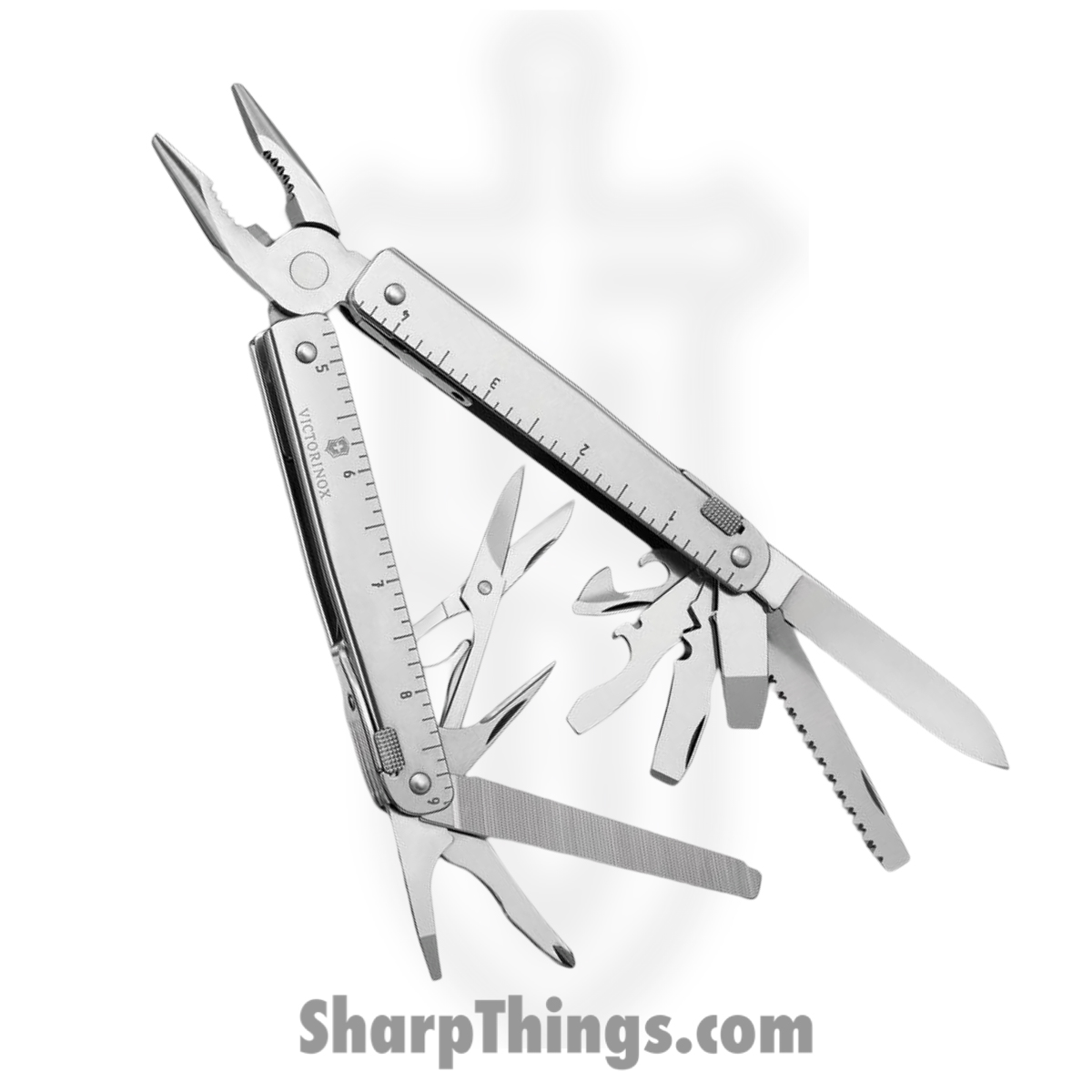 Victorinox - VN30327N - Swiss Tool X - Stainless Multi - Stainless - Silver